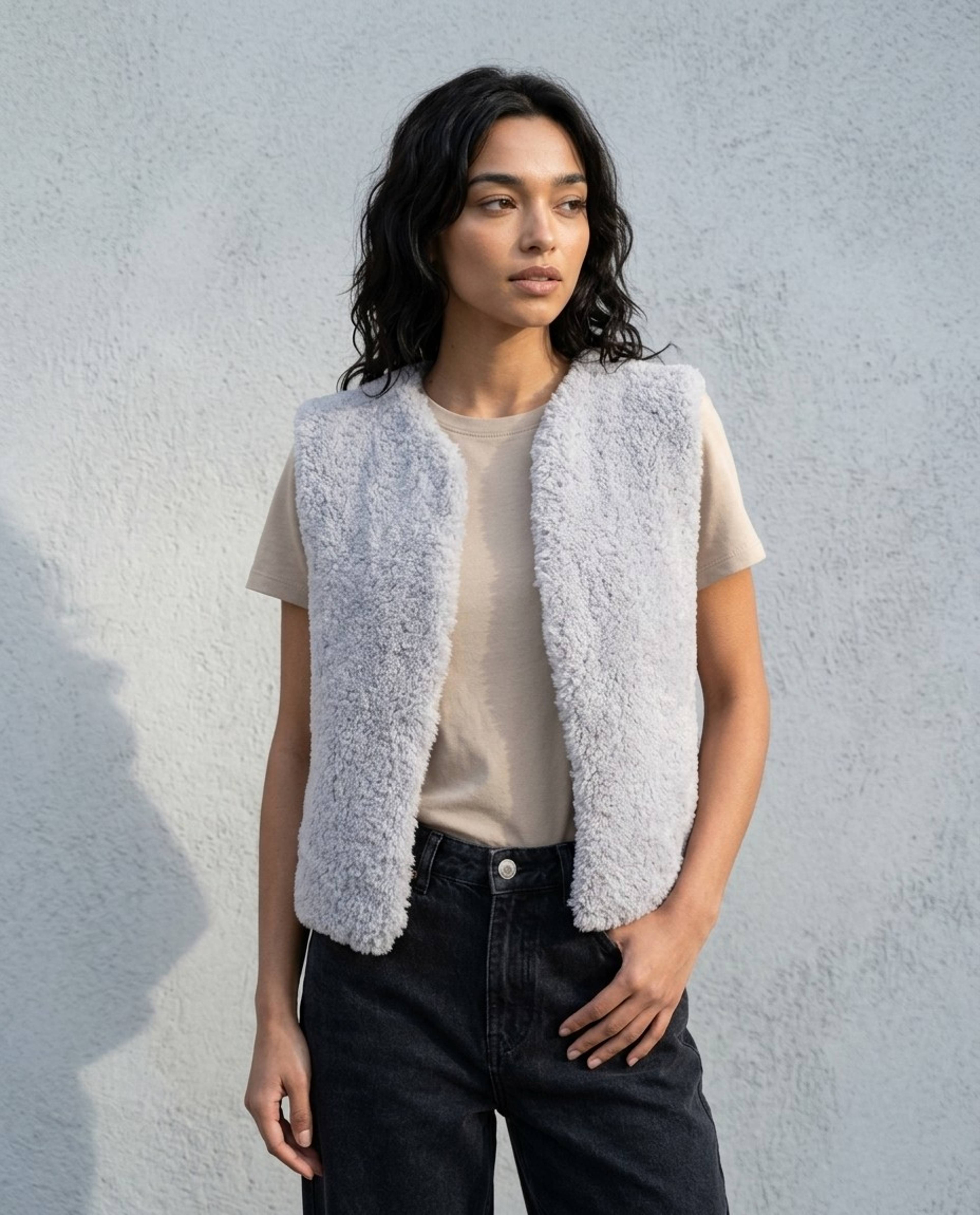 Modèle Gilet Sans Manches Marty