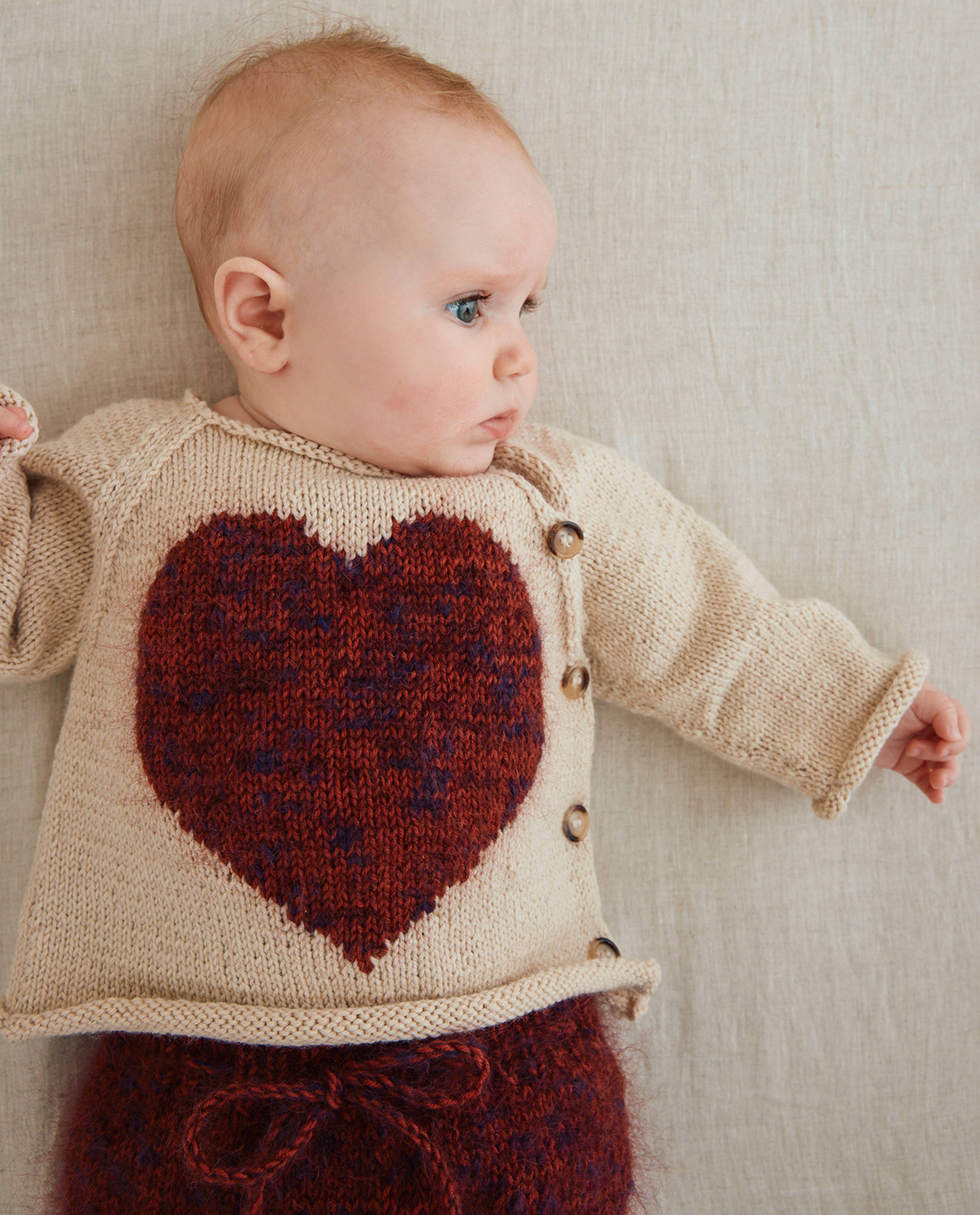 Noelle Baby Cardigan Pattern