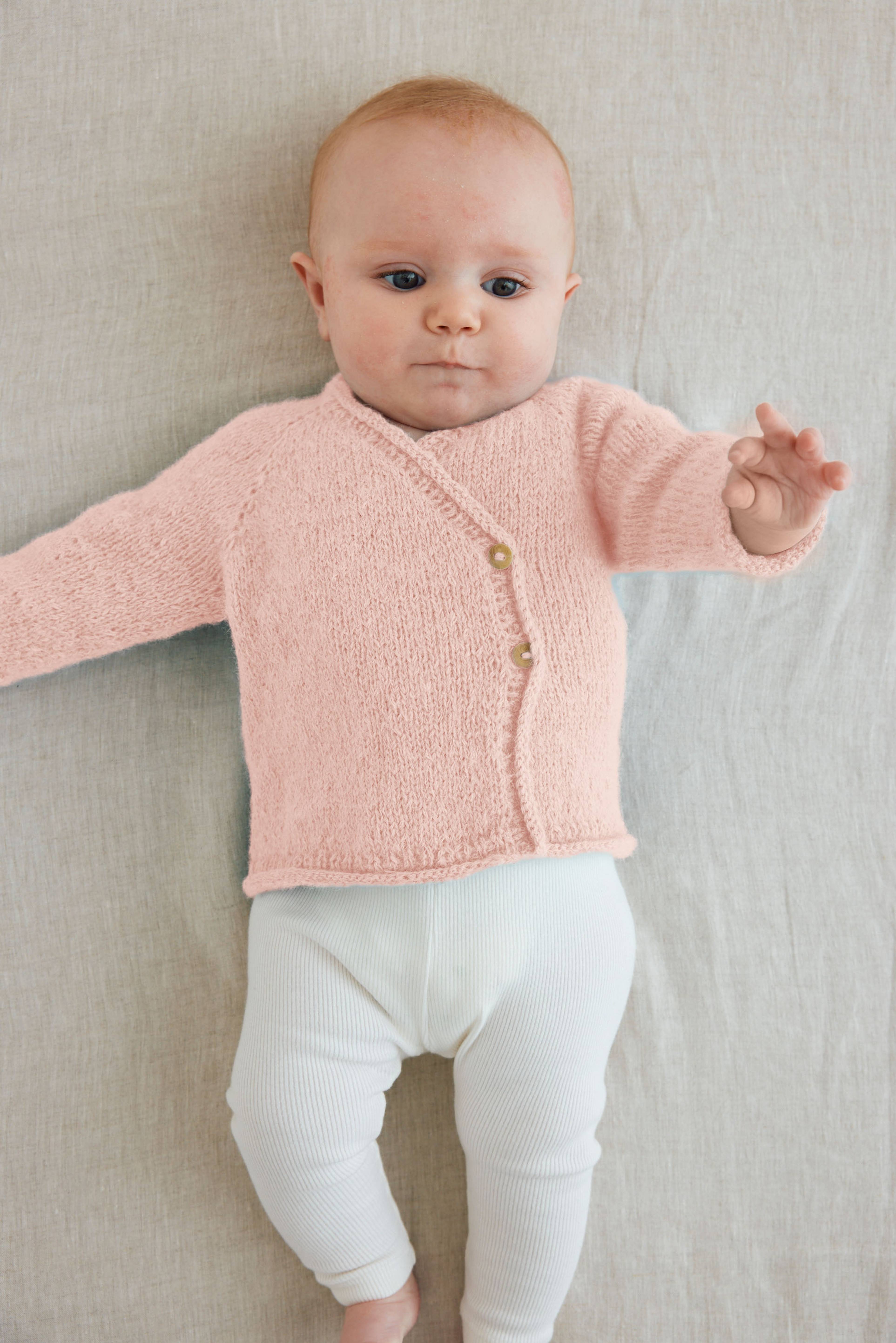 Modèle Brassière Layette Navy