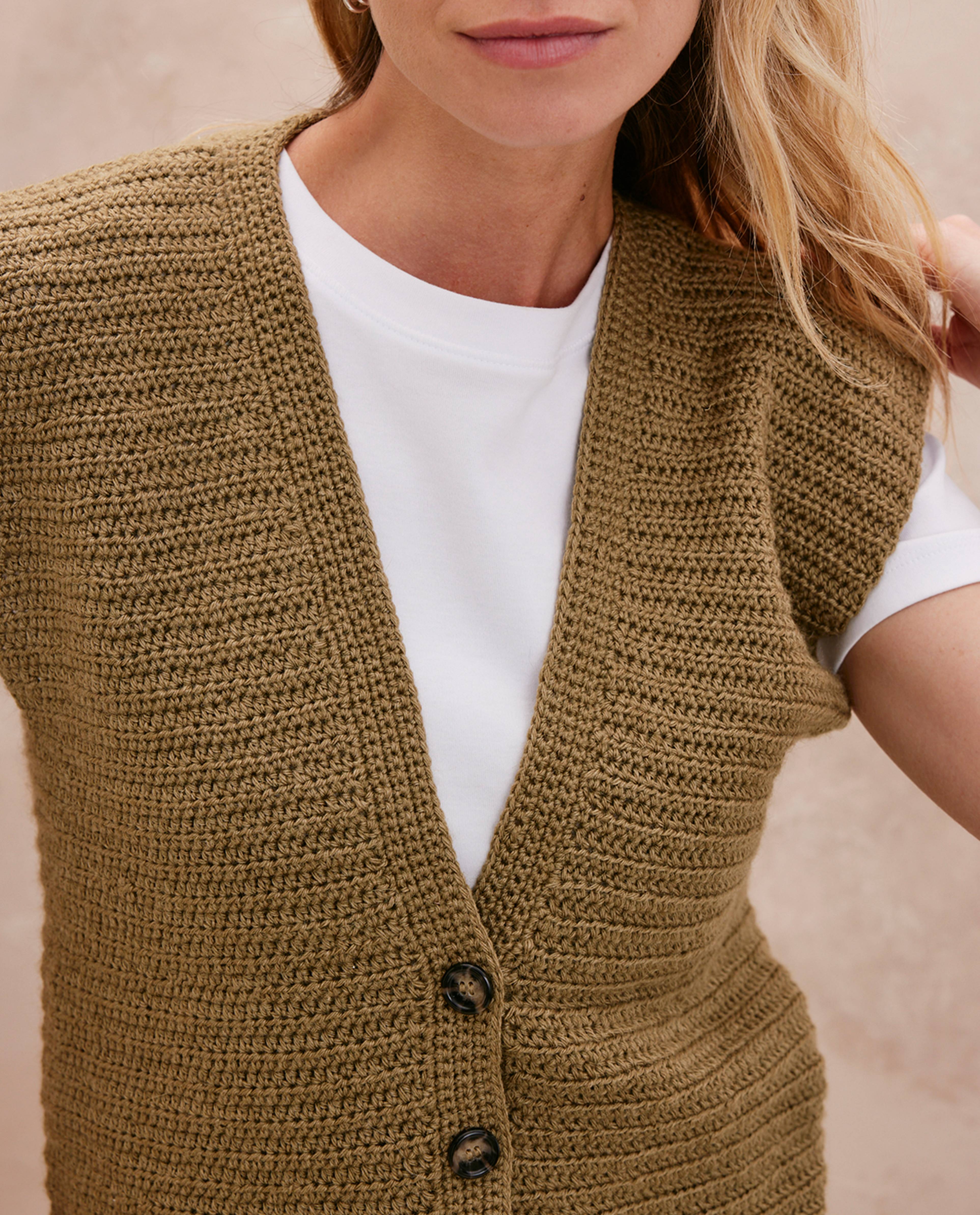 Modèle Gilet Femme Sacha