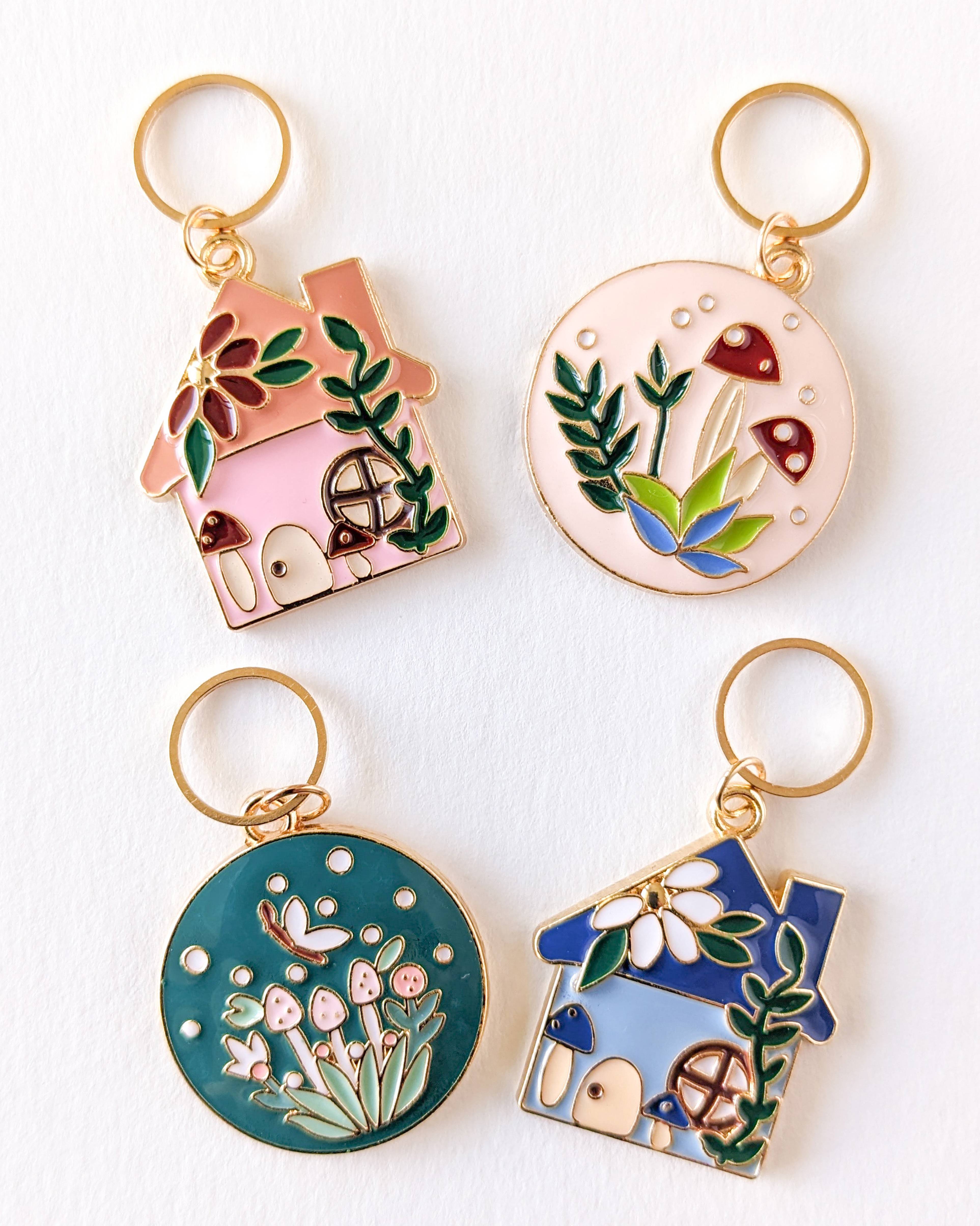 Set of 4 Closed Stitch Markers