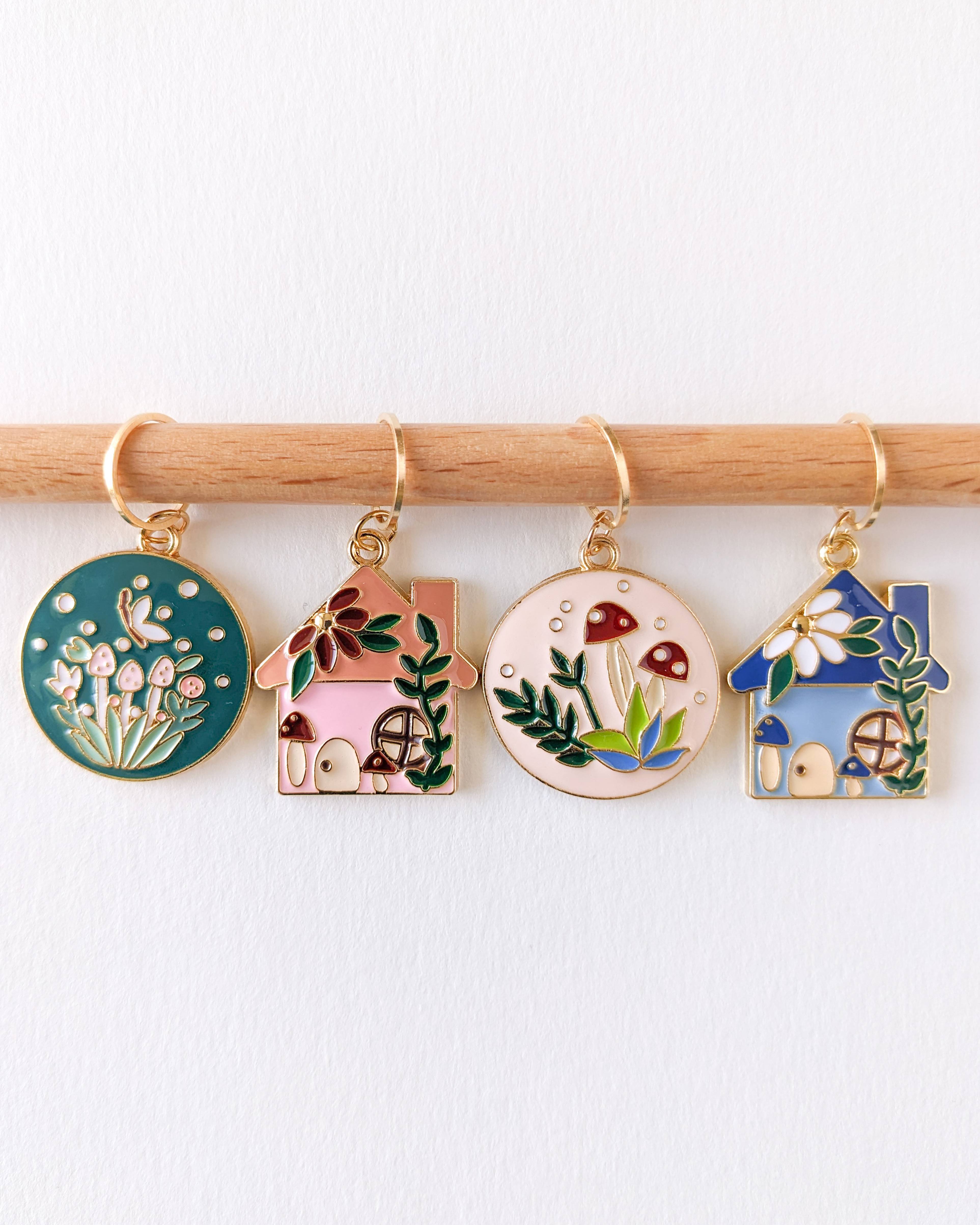 Set of 4 Closed Stitch Markers