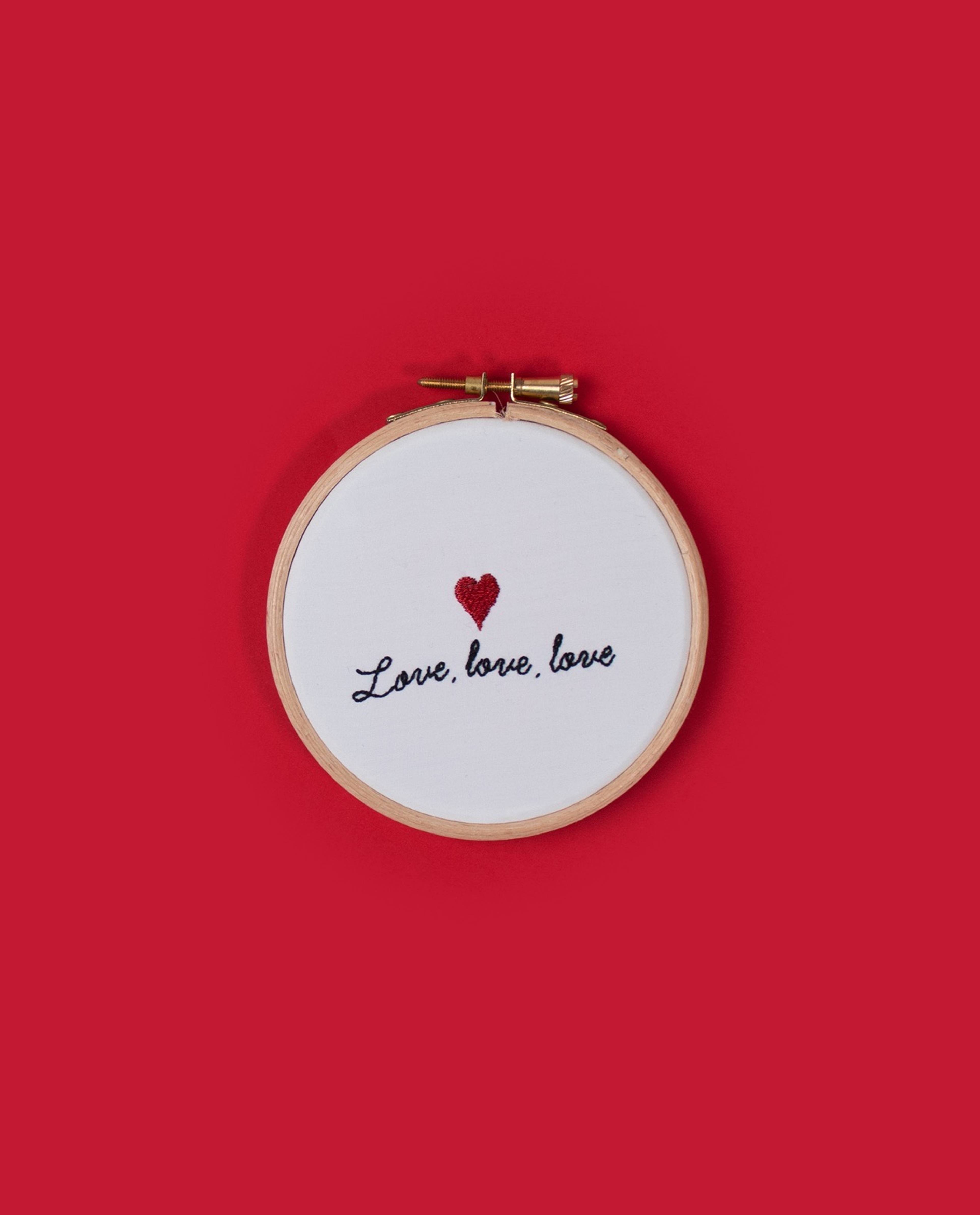 Love Love Embroidery Kit
