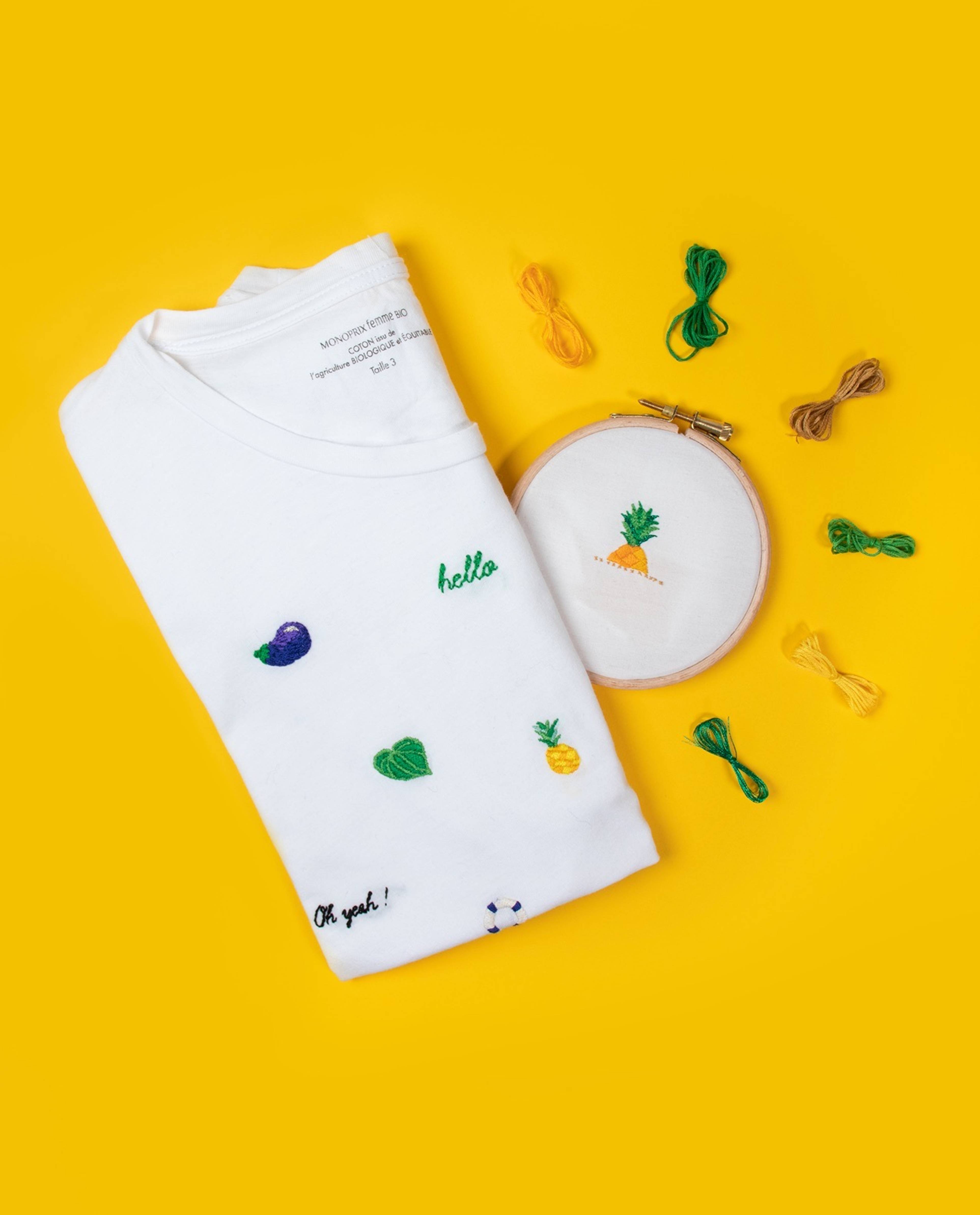 Kit Broderie Ananas