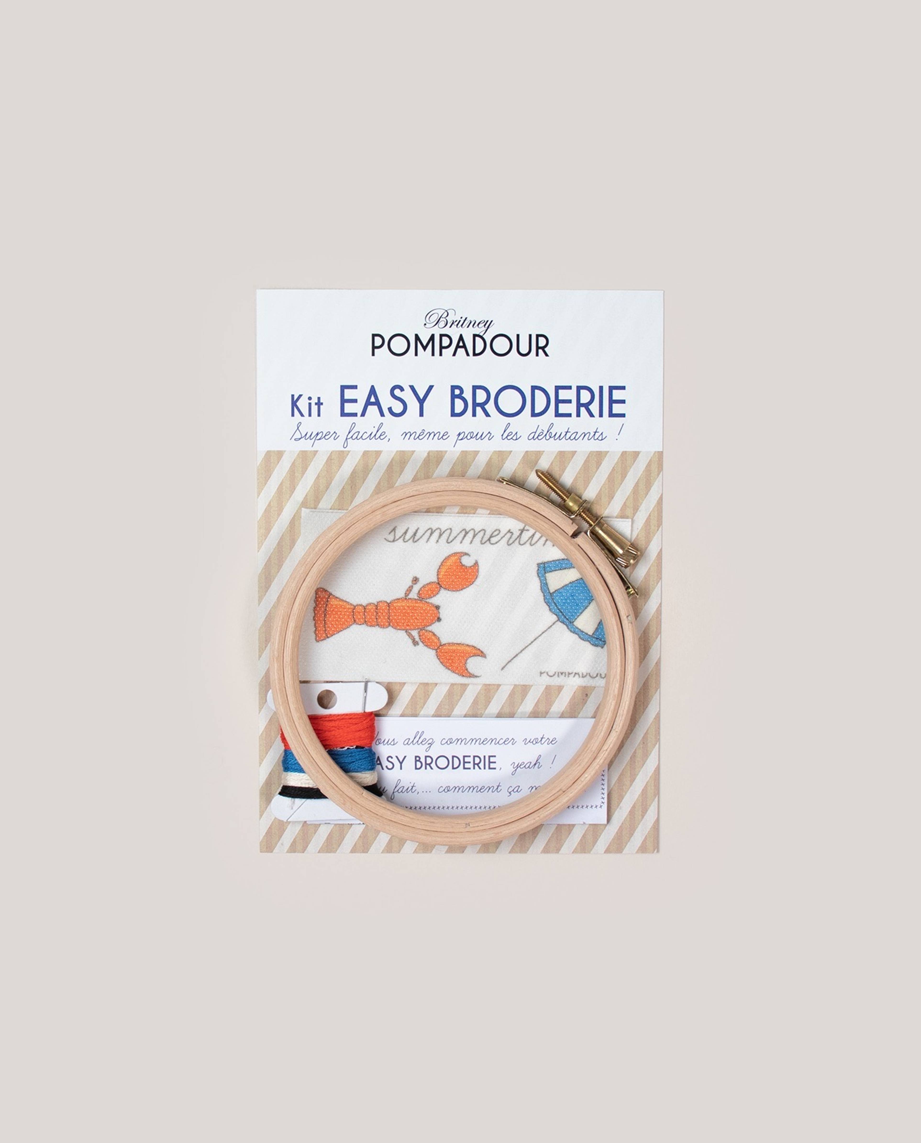 Lobster Embroidery Kit