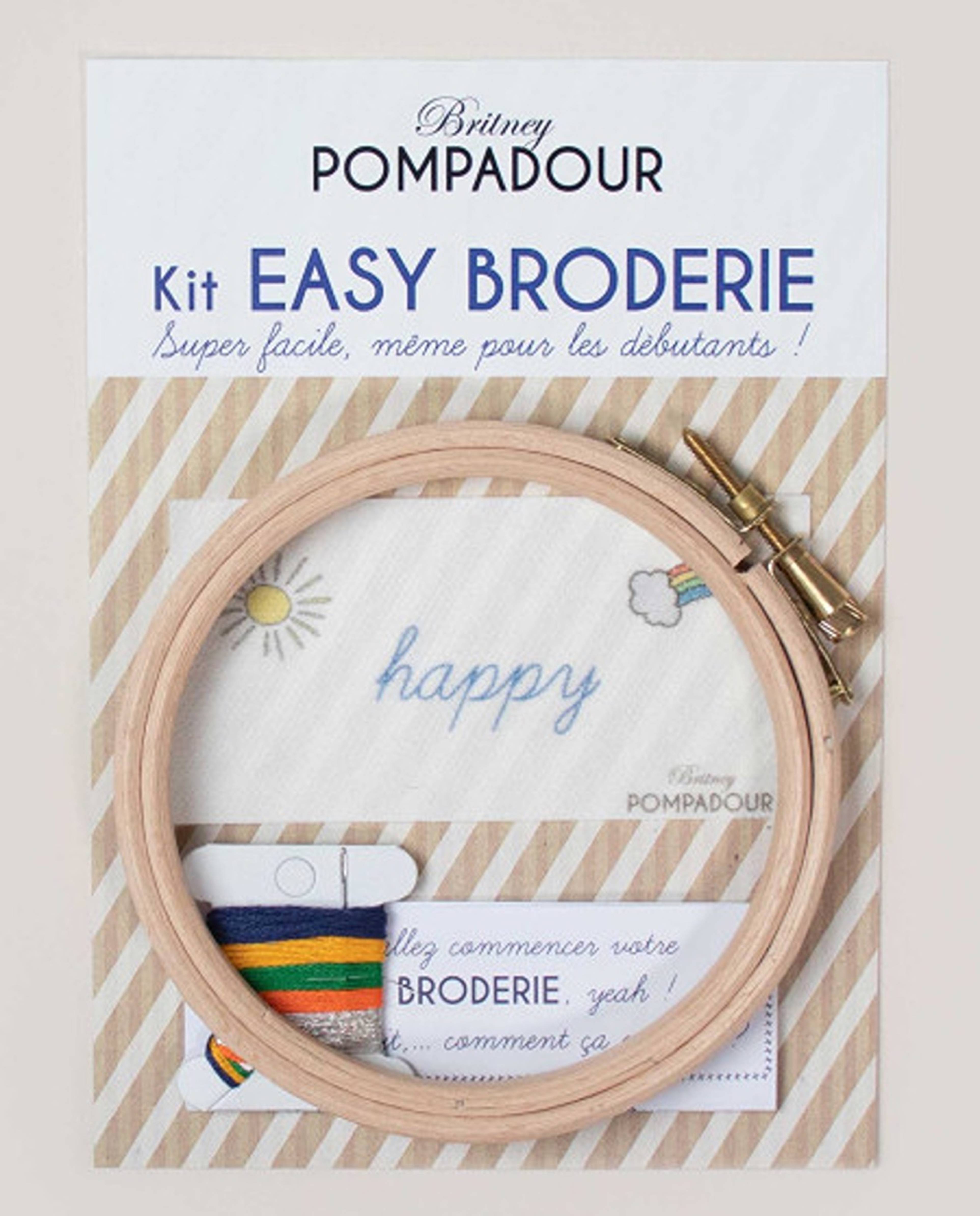 Happy Embroidery Kit