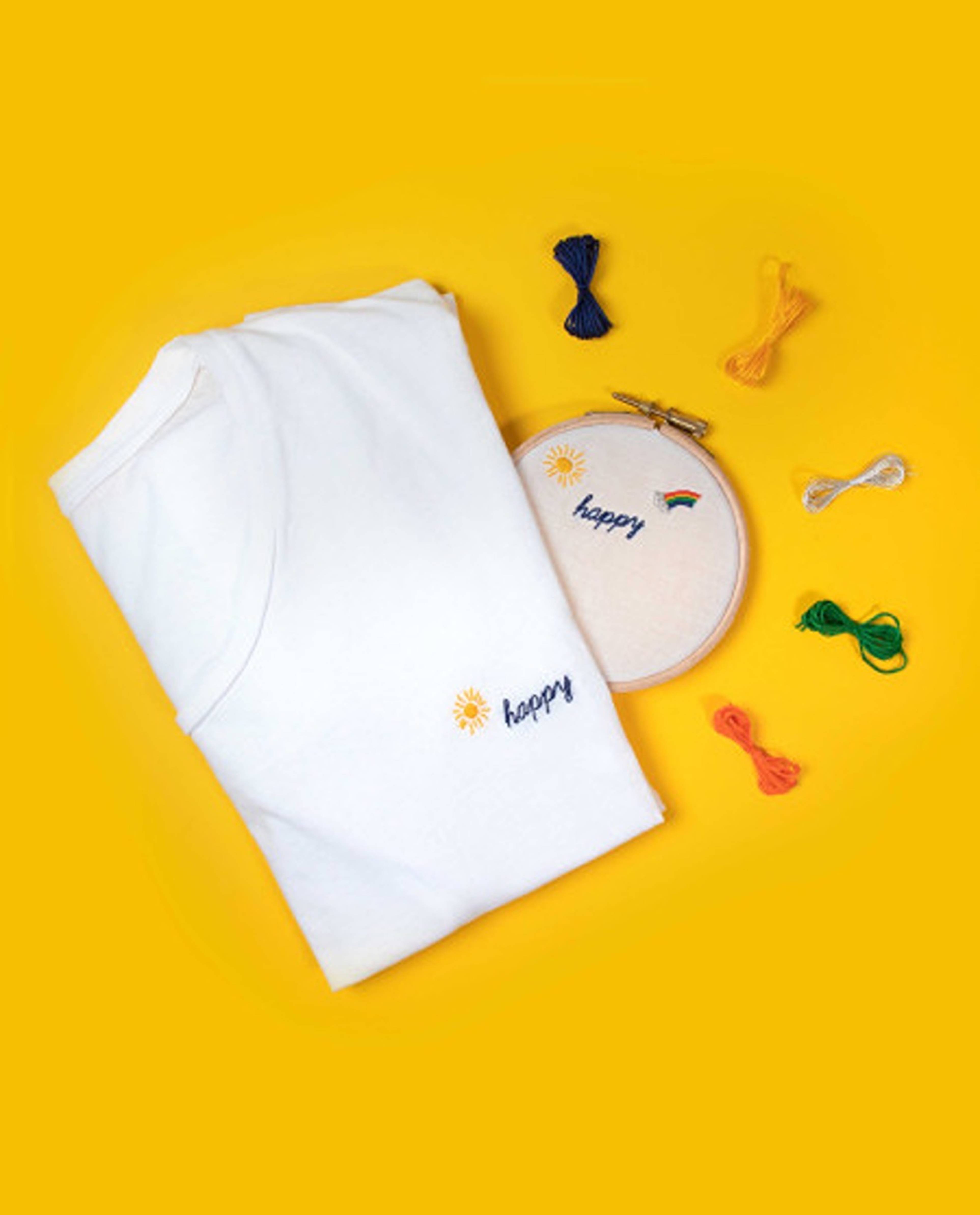 Happy Embroidery Kit