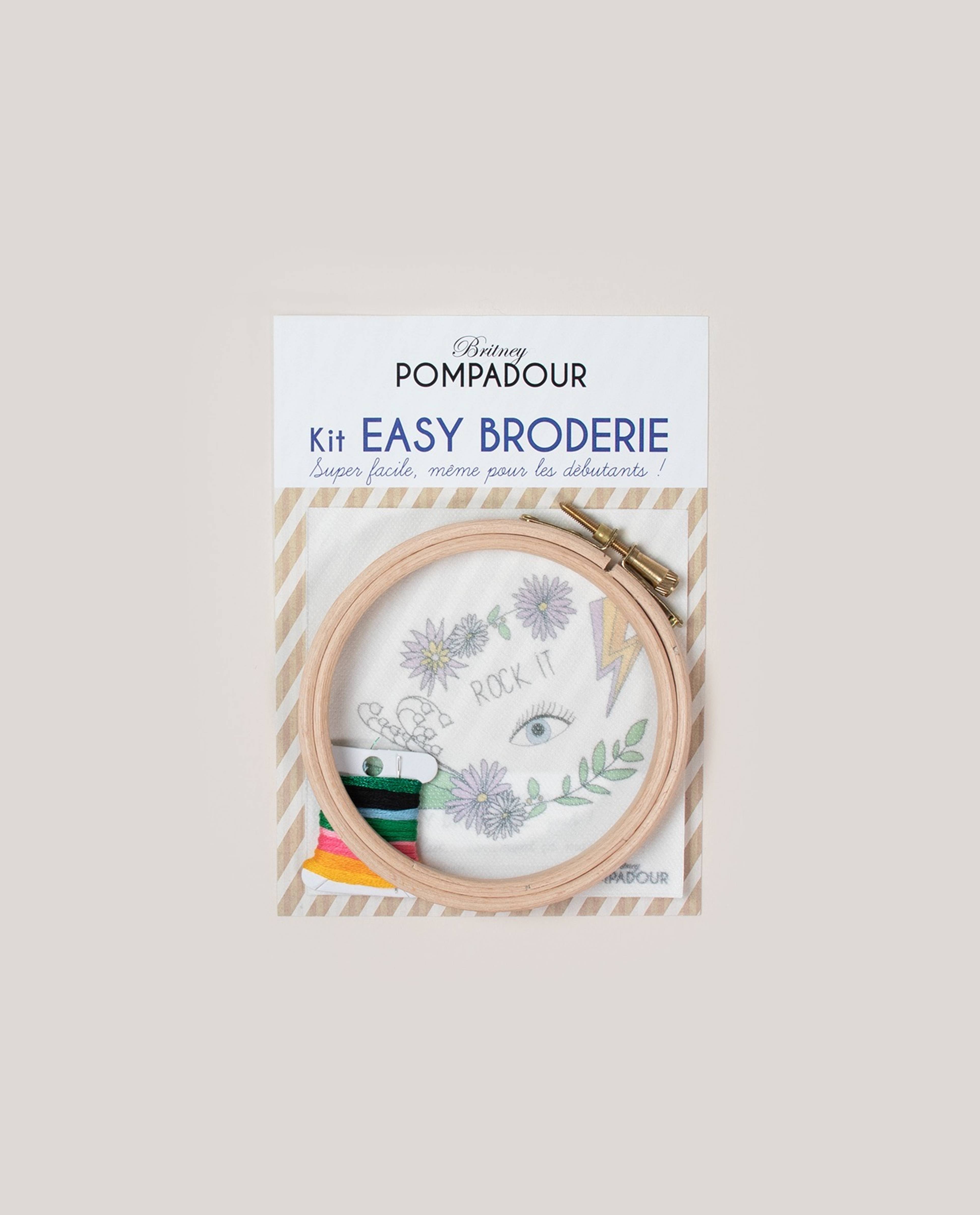 Rock It Embroidery Kit