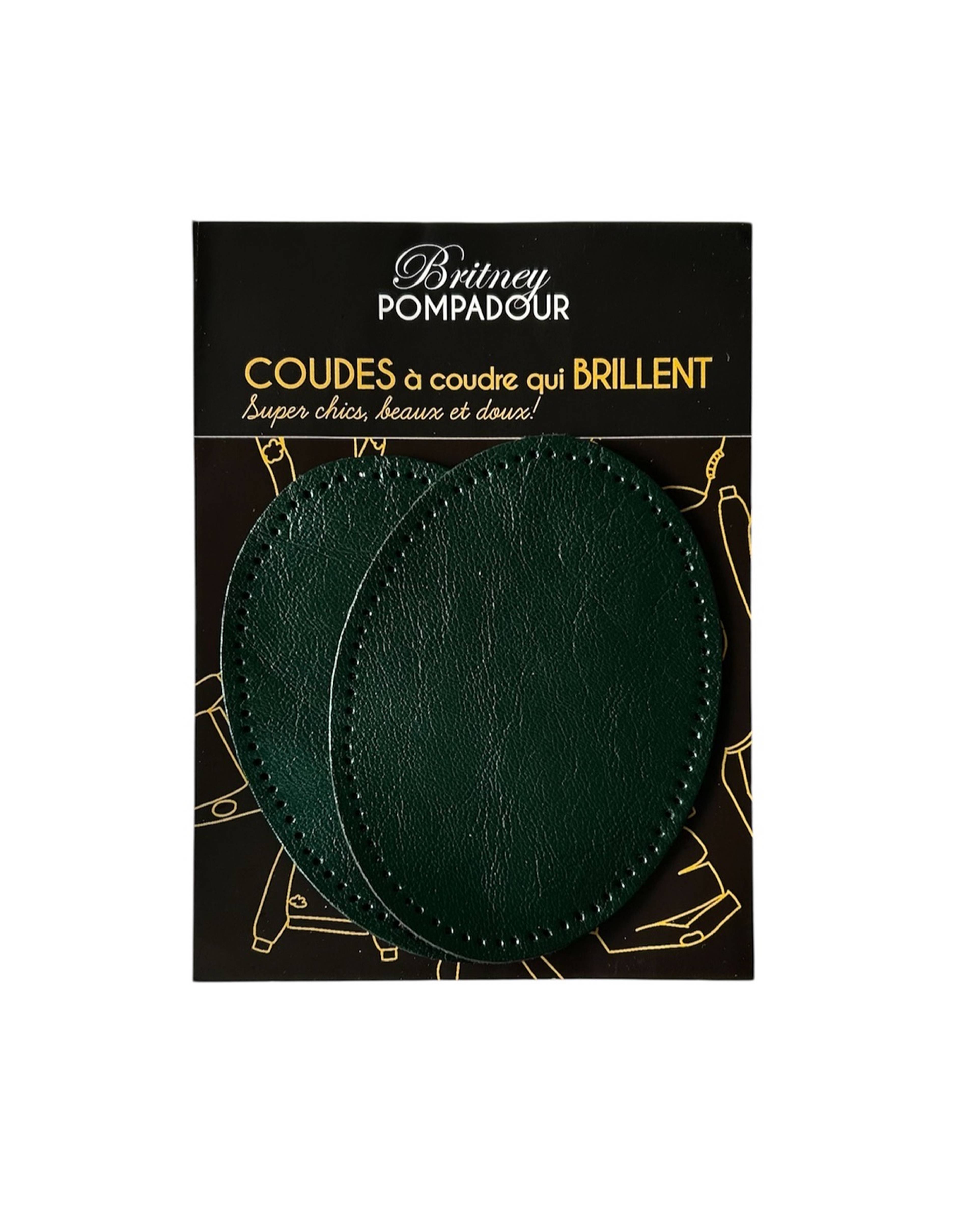Coudière Ovale Cuir Brillant