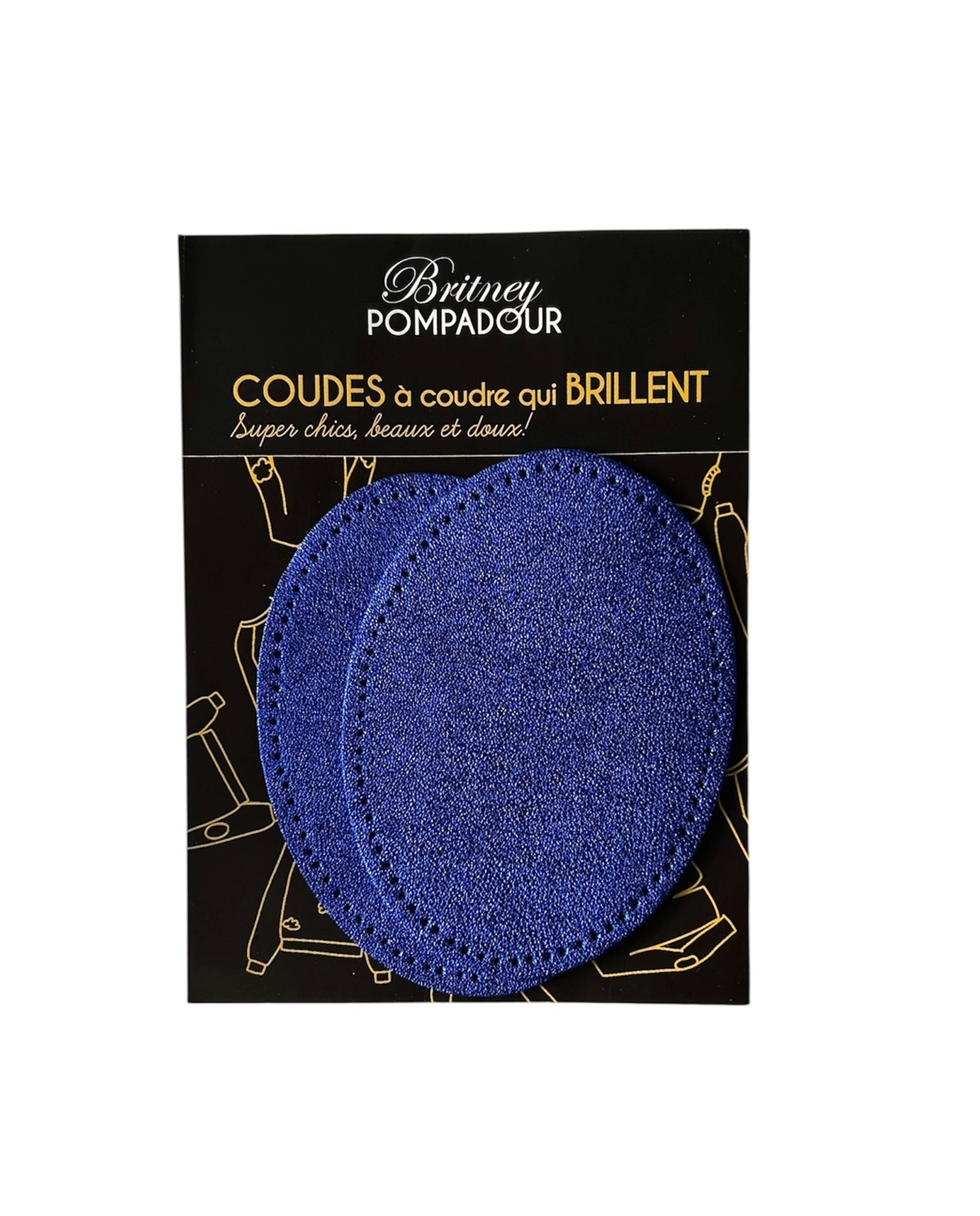 Shiny Leather Oval Elbow Patch