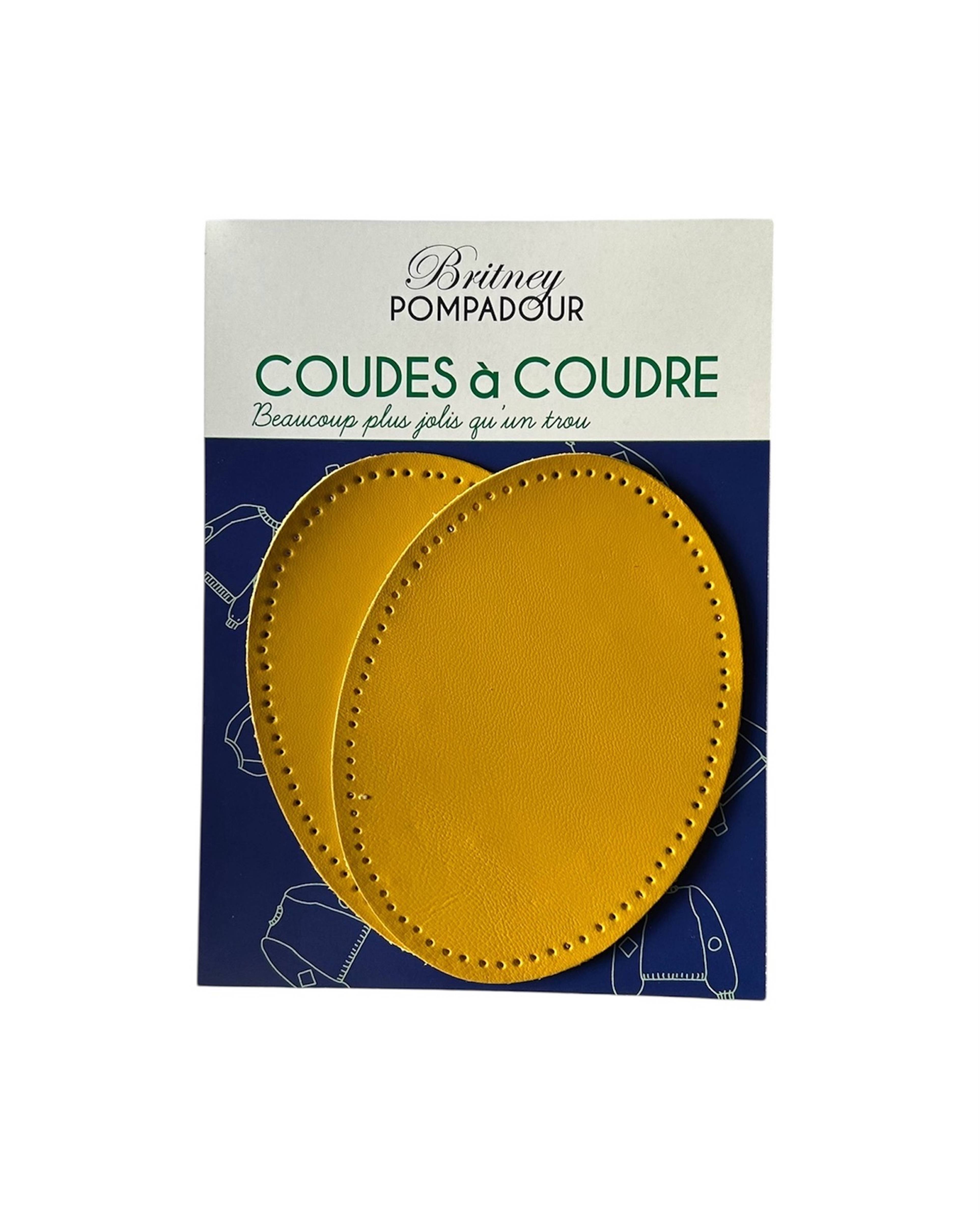 Oval Leather Elbow Patch
