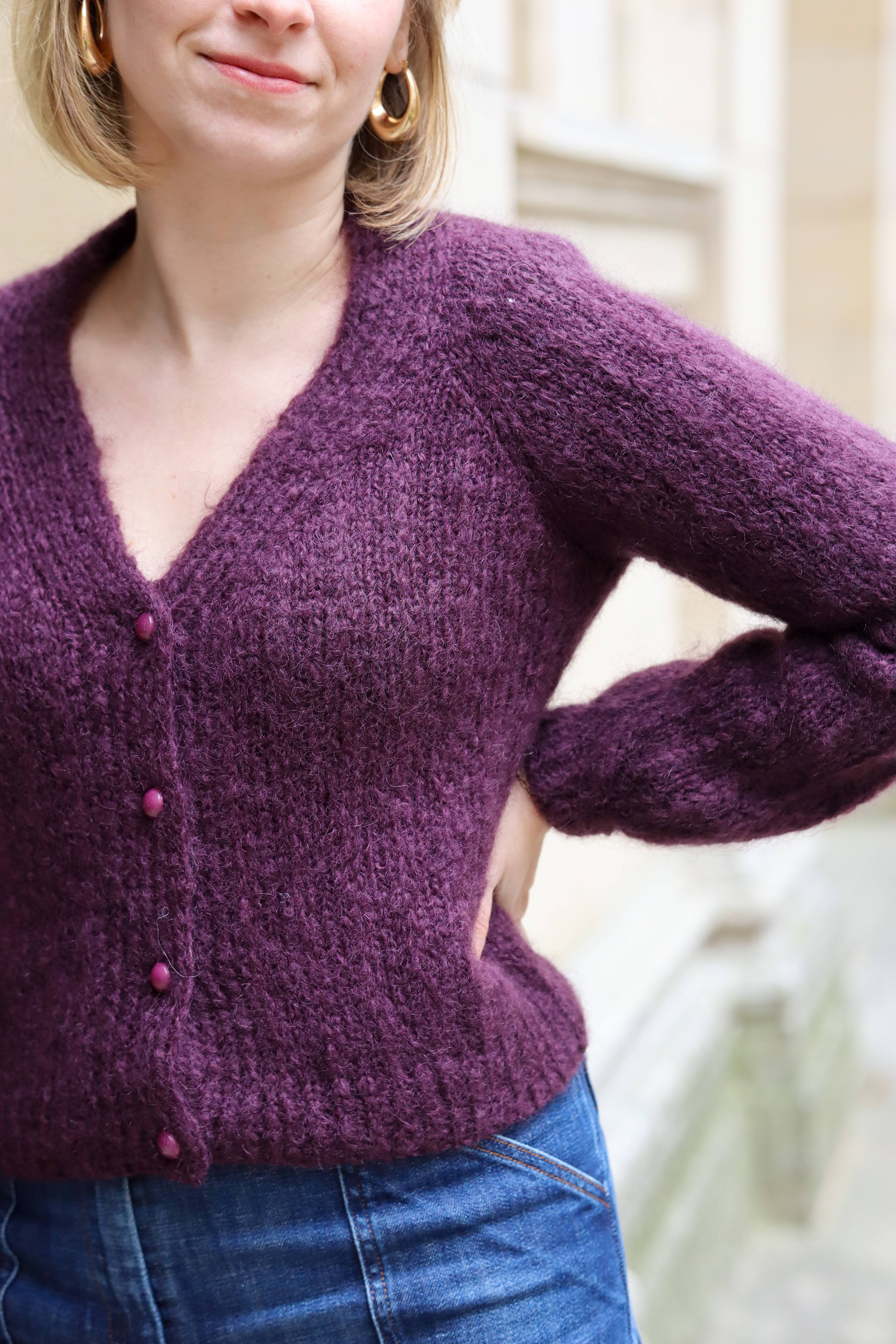 Modèle Gilet Nuage Lise Tailor