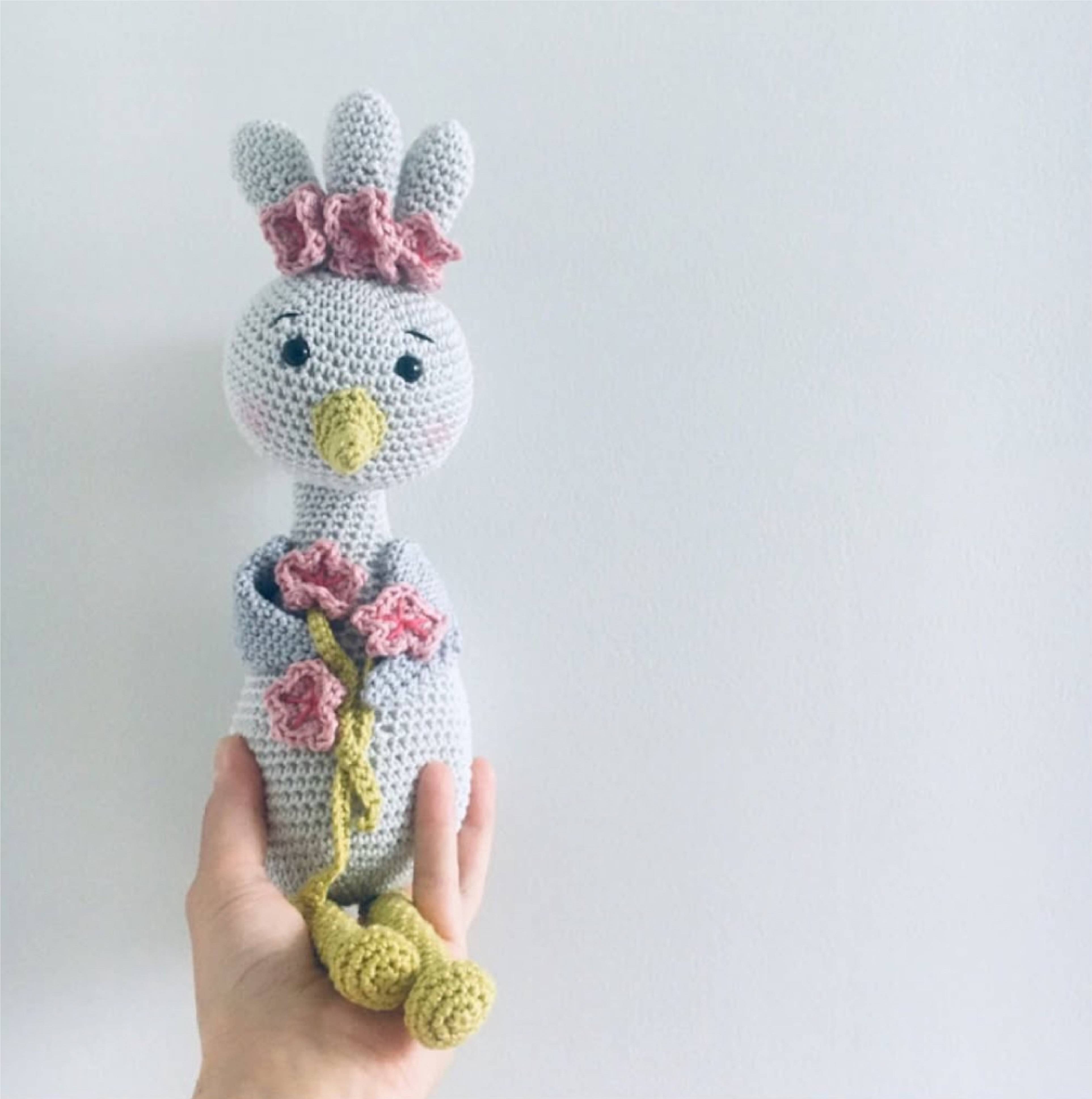 Amigurumi Pattern Feather