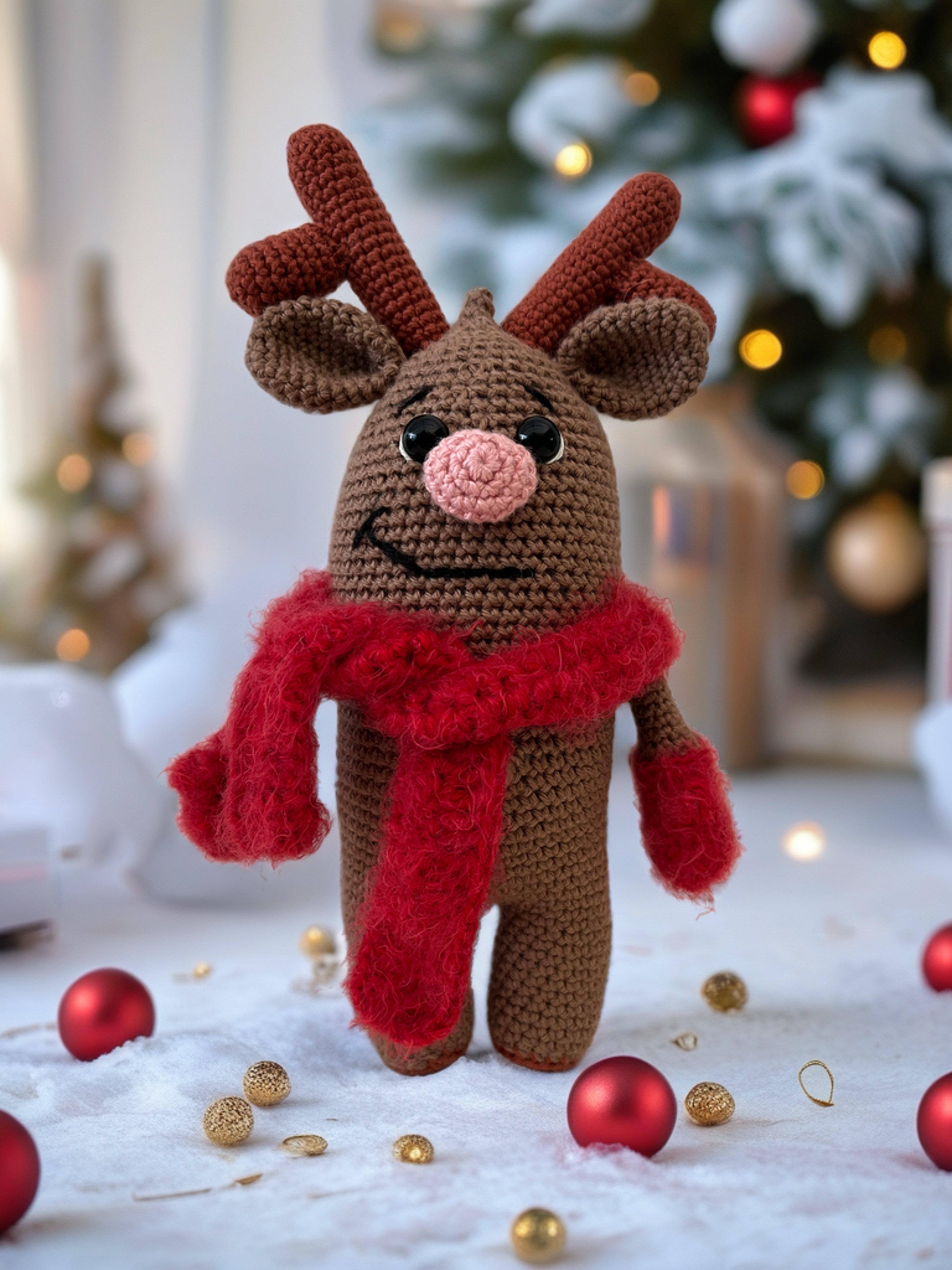 Amigurumi Model Renato de Grappige Hert
