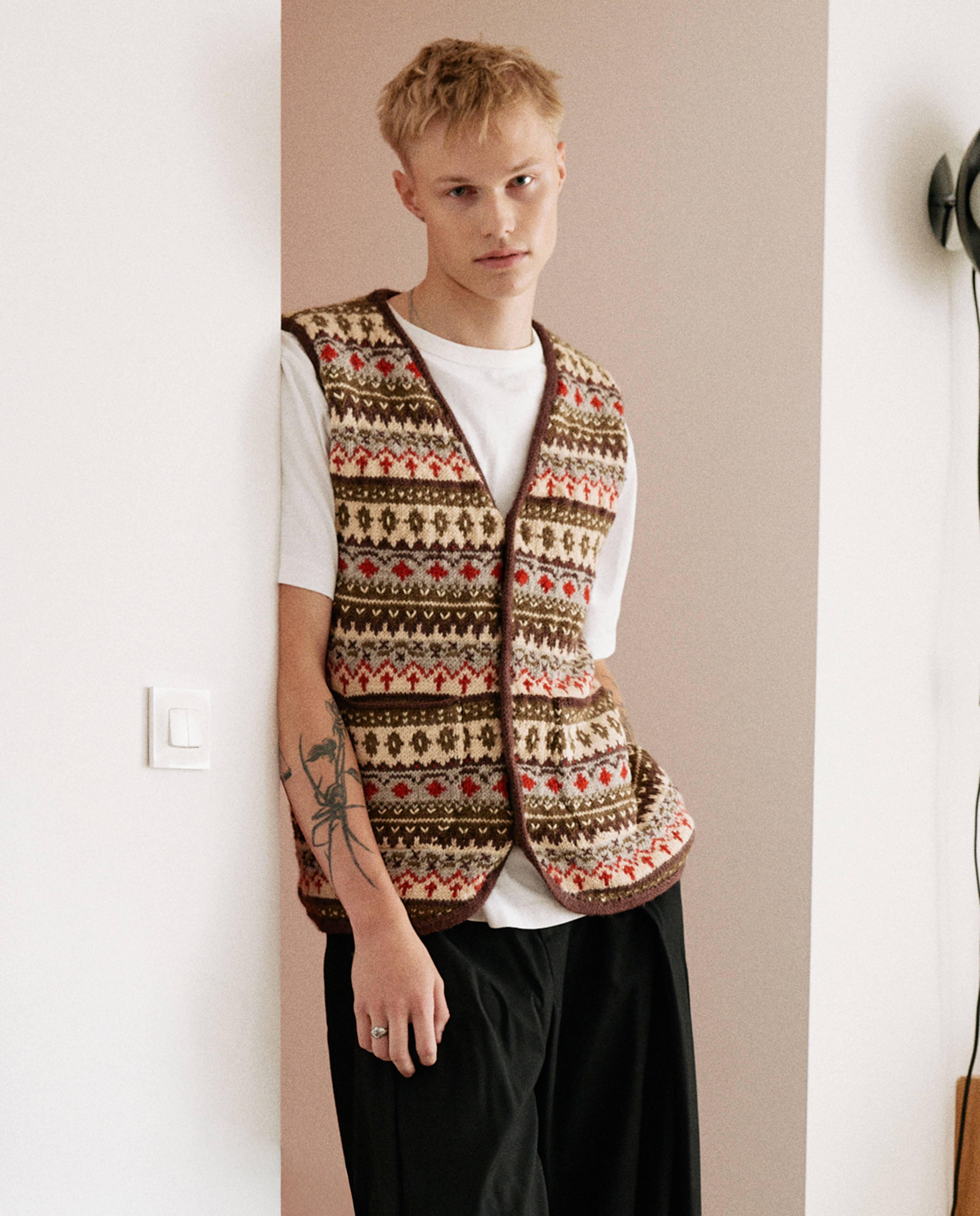 Modèle Gilet Sans Manches Homme Patrick
