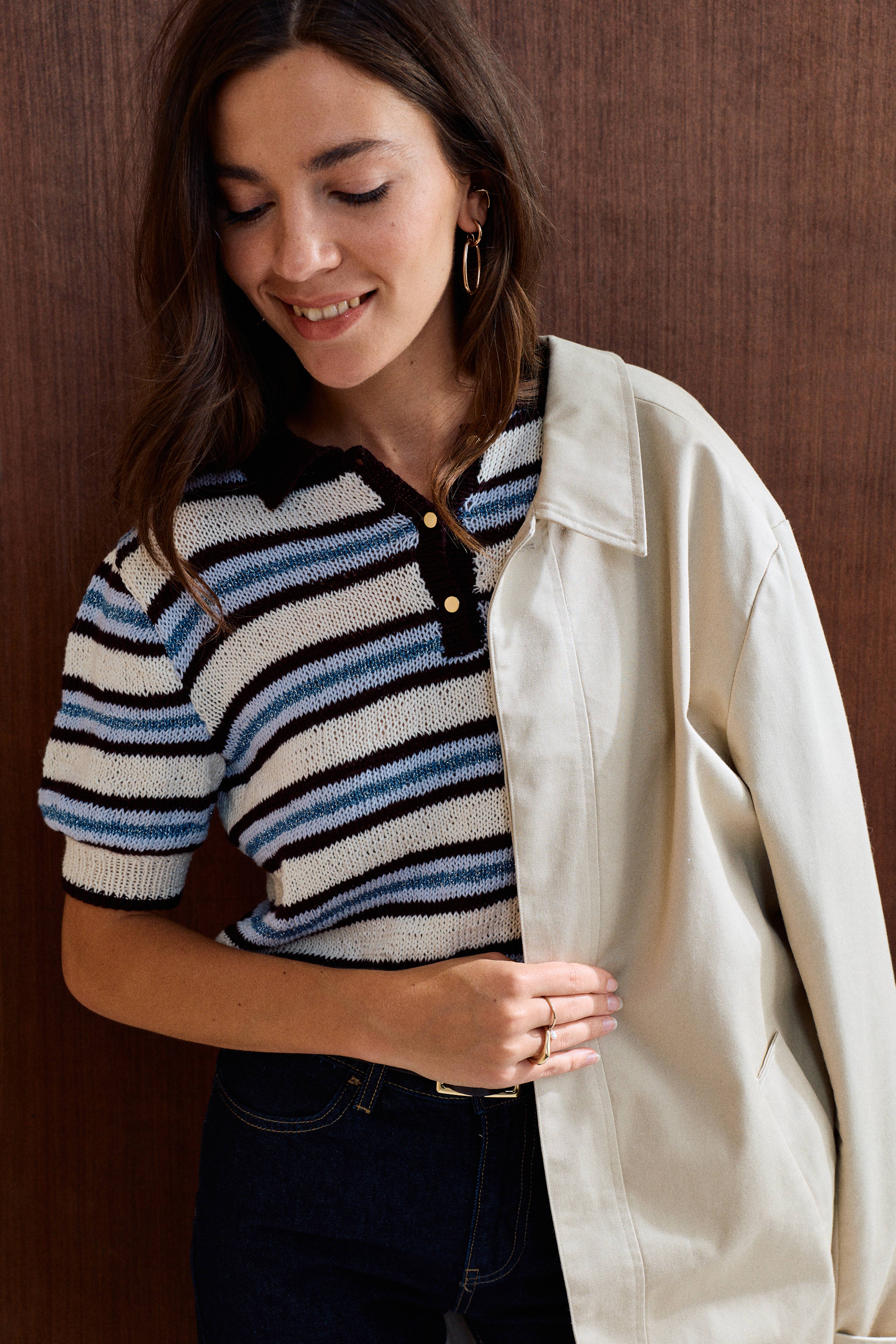 Women's Sleeveless Sweater Model César