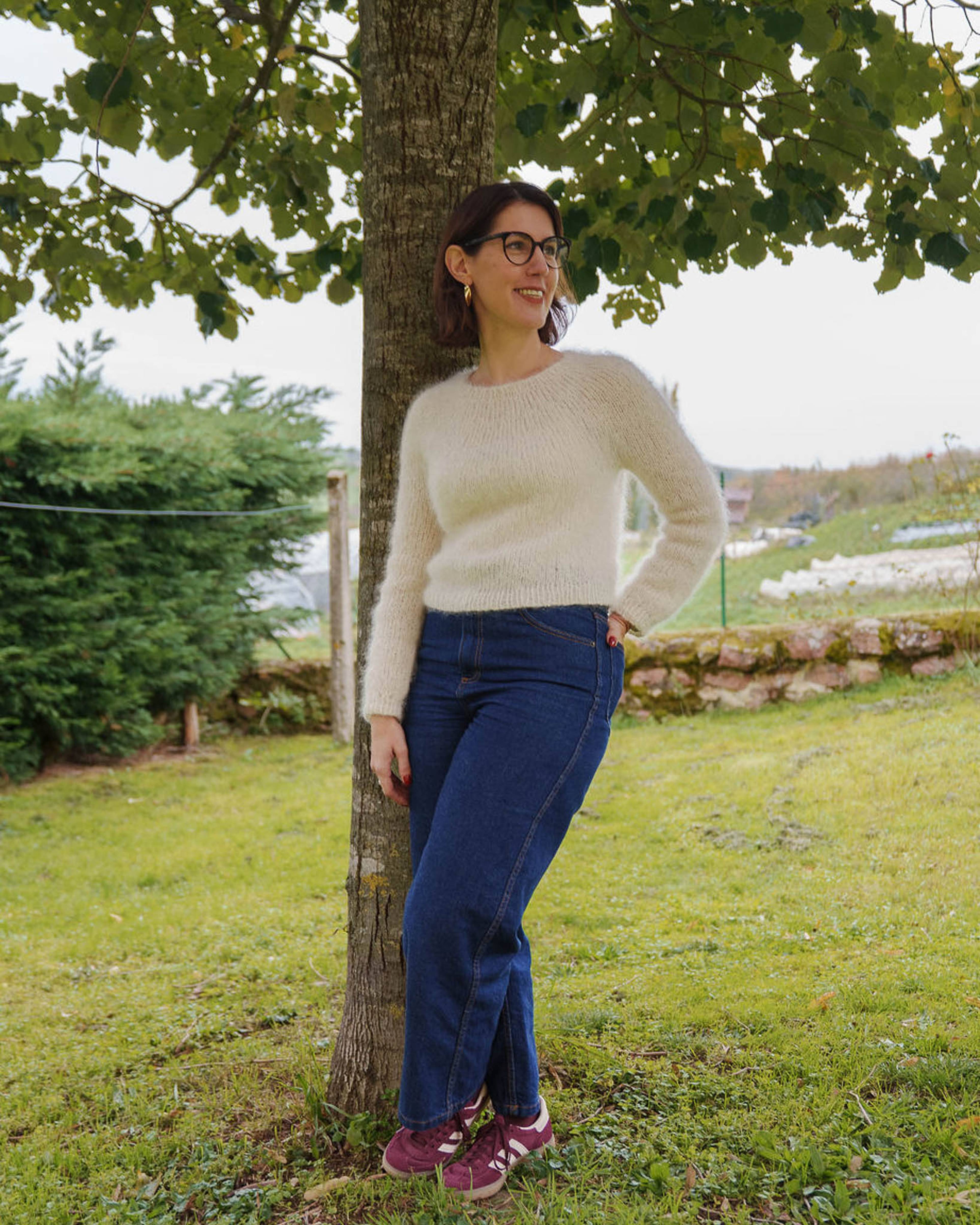Modèle Pull Rosée Cumulus Lise Tailor