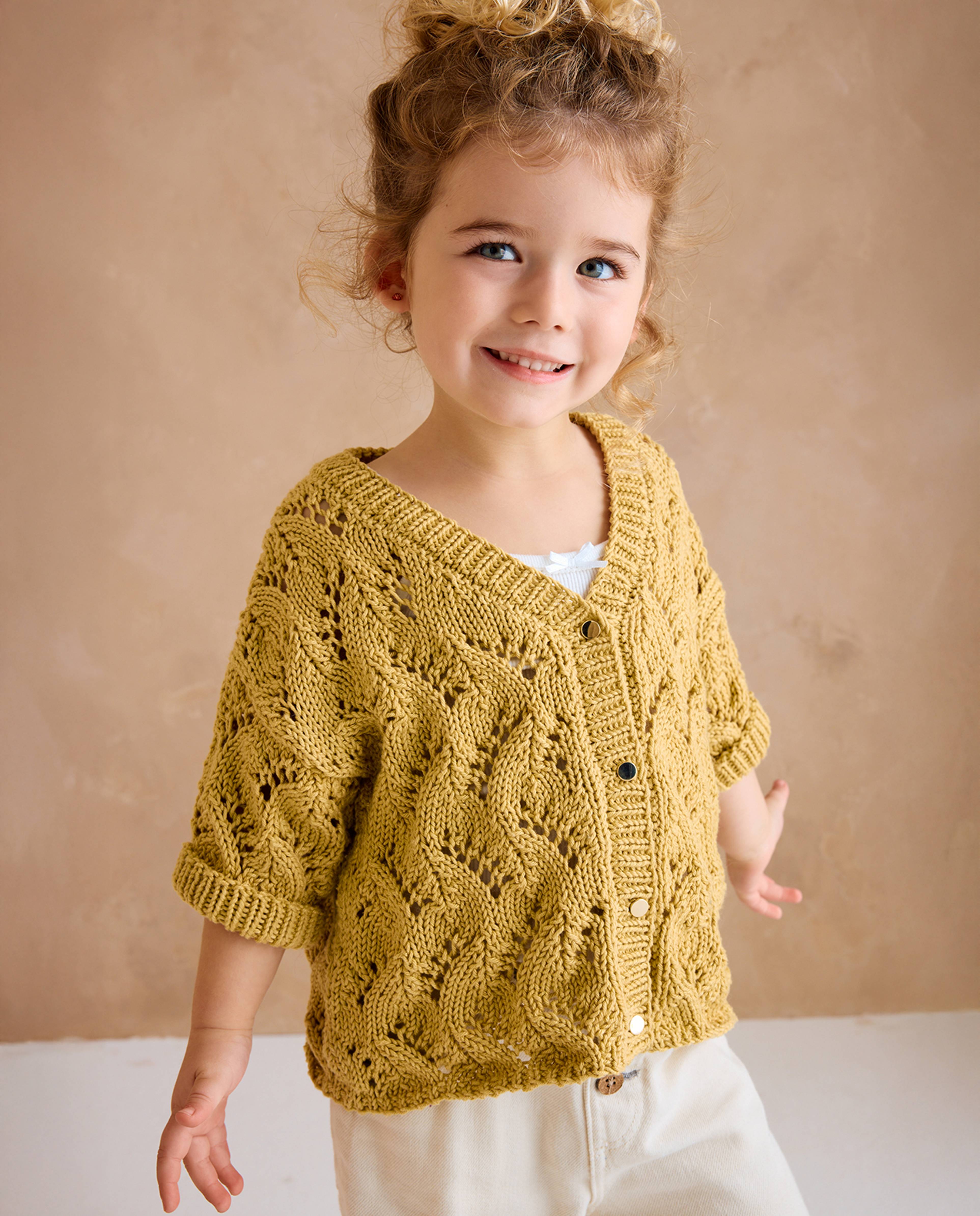 Modèle Enfant Gilet Flore