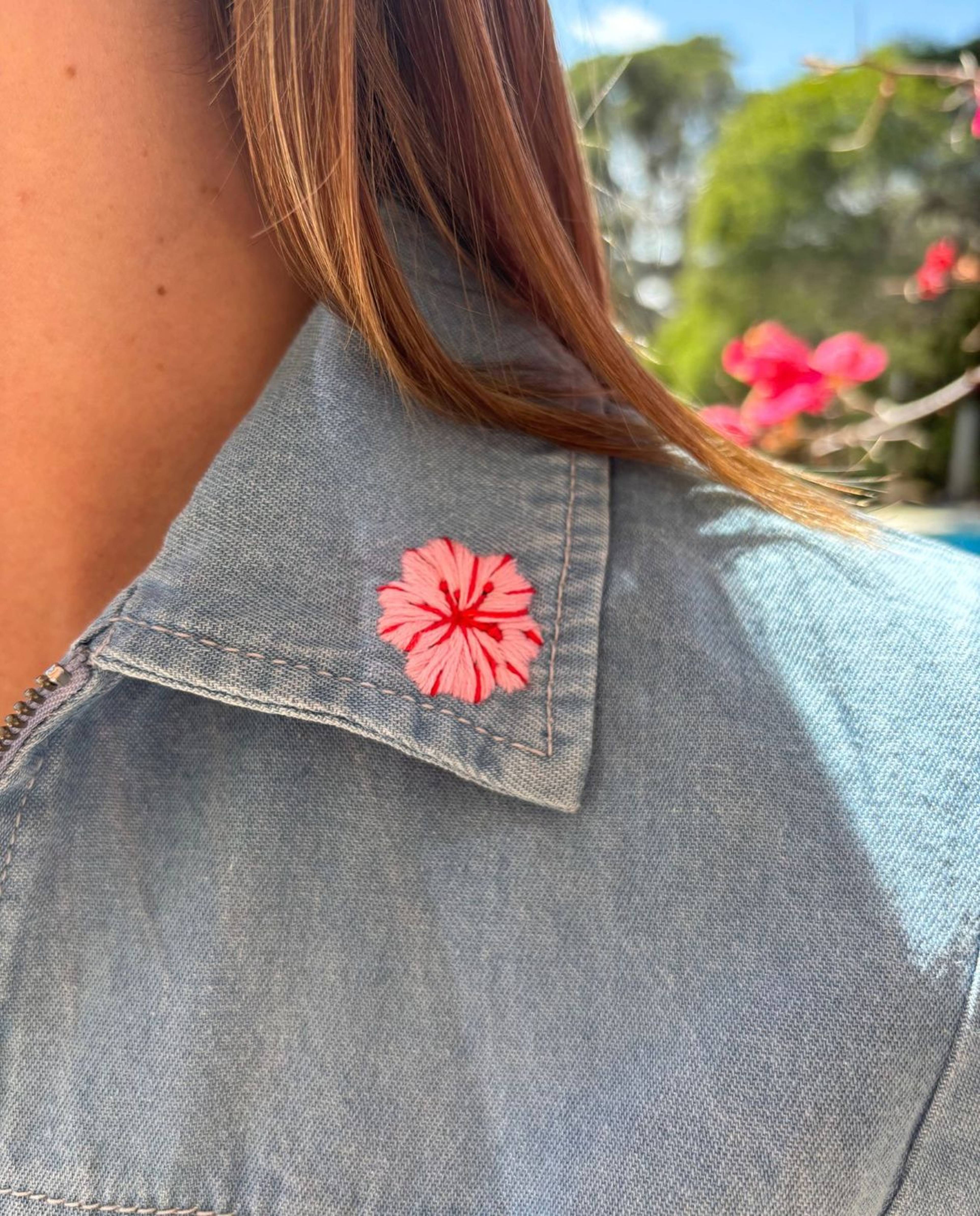 Sakura Embroidery Kit By Camille Cauvez
