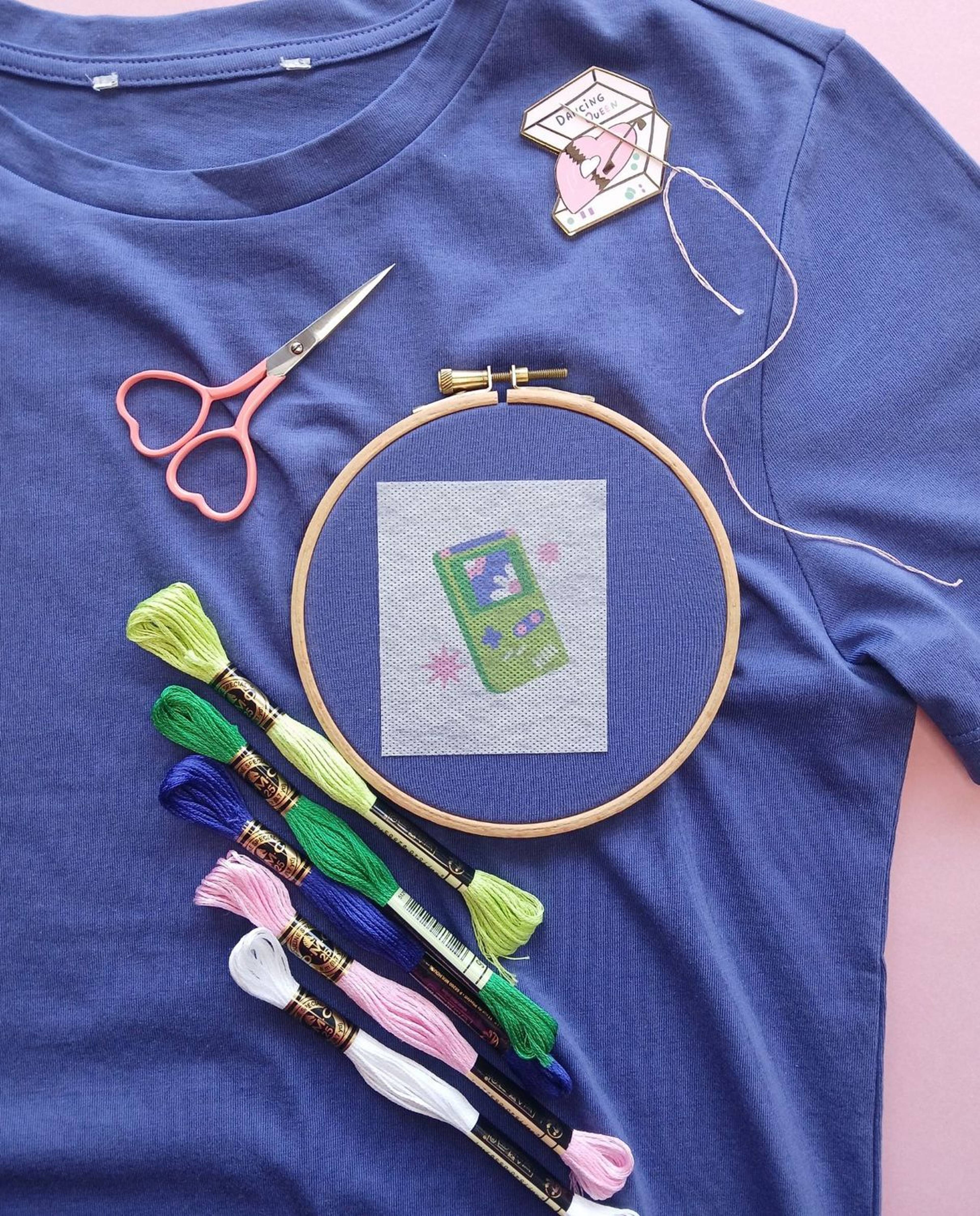 Kit Broderie Game Girl By Limistic