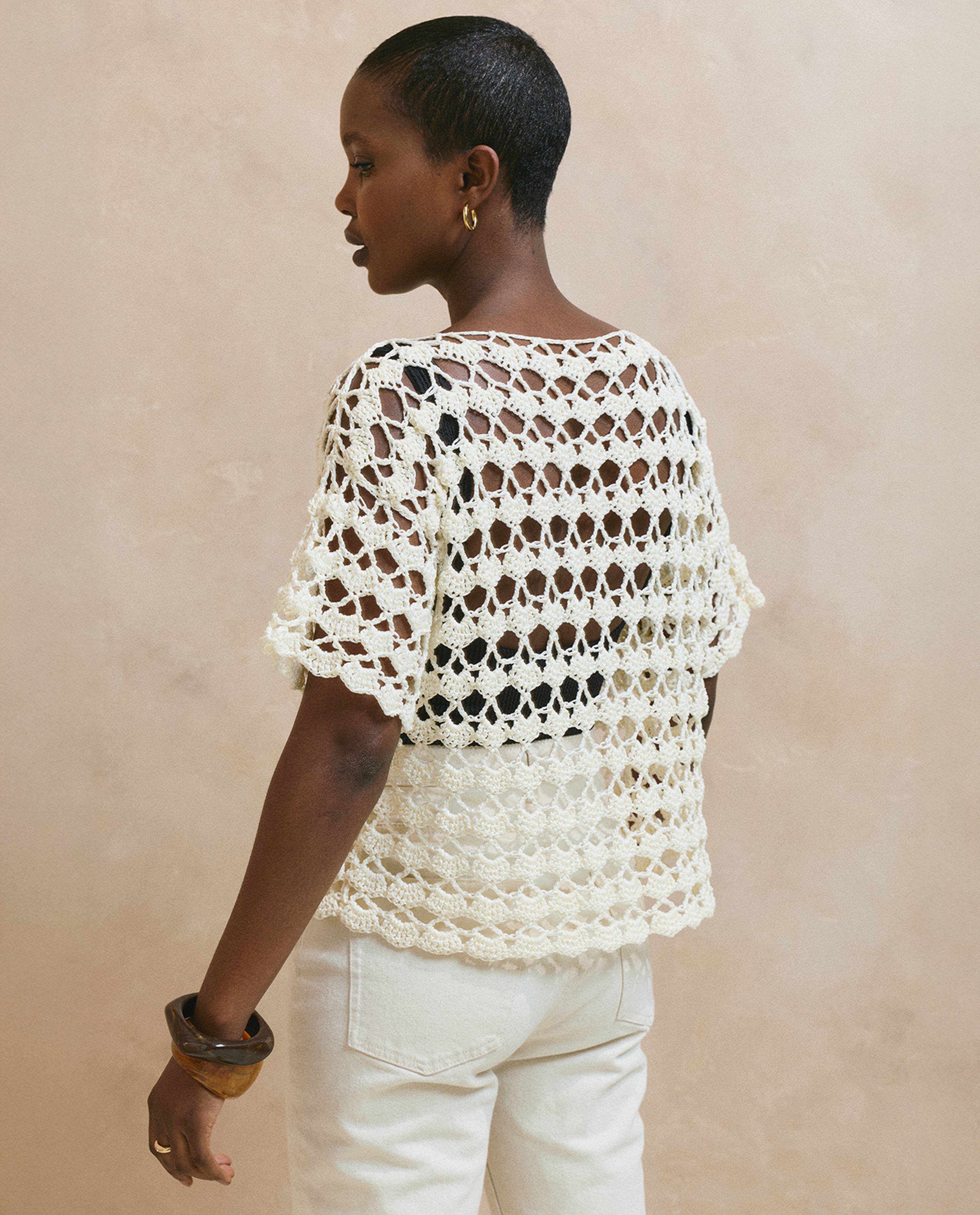 Modèle Femme Pull Iris