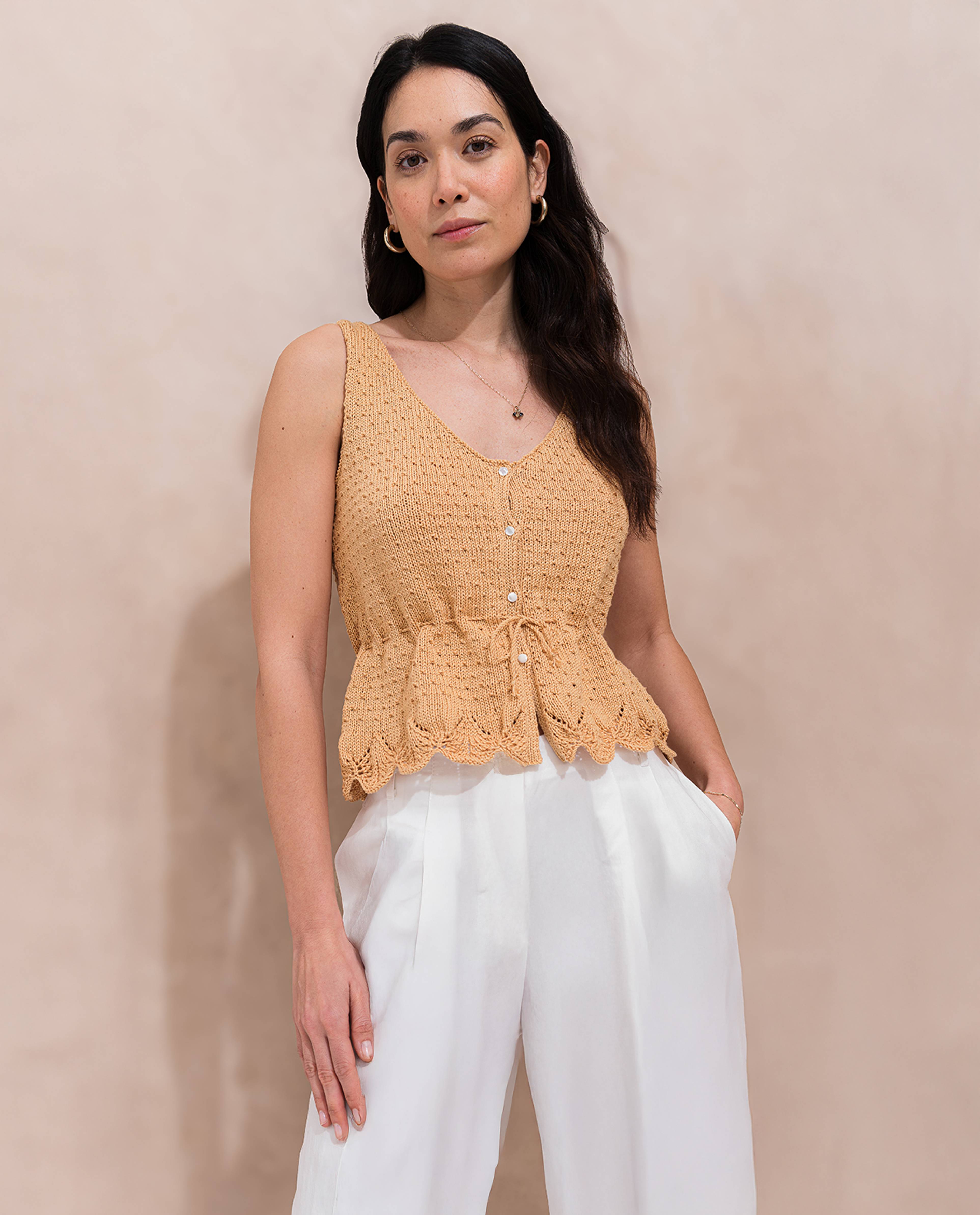 Modèle Gilet Femme Lison