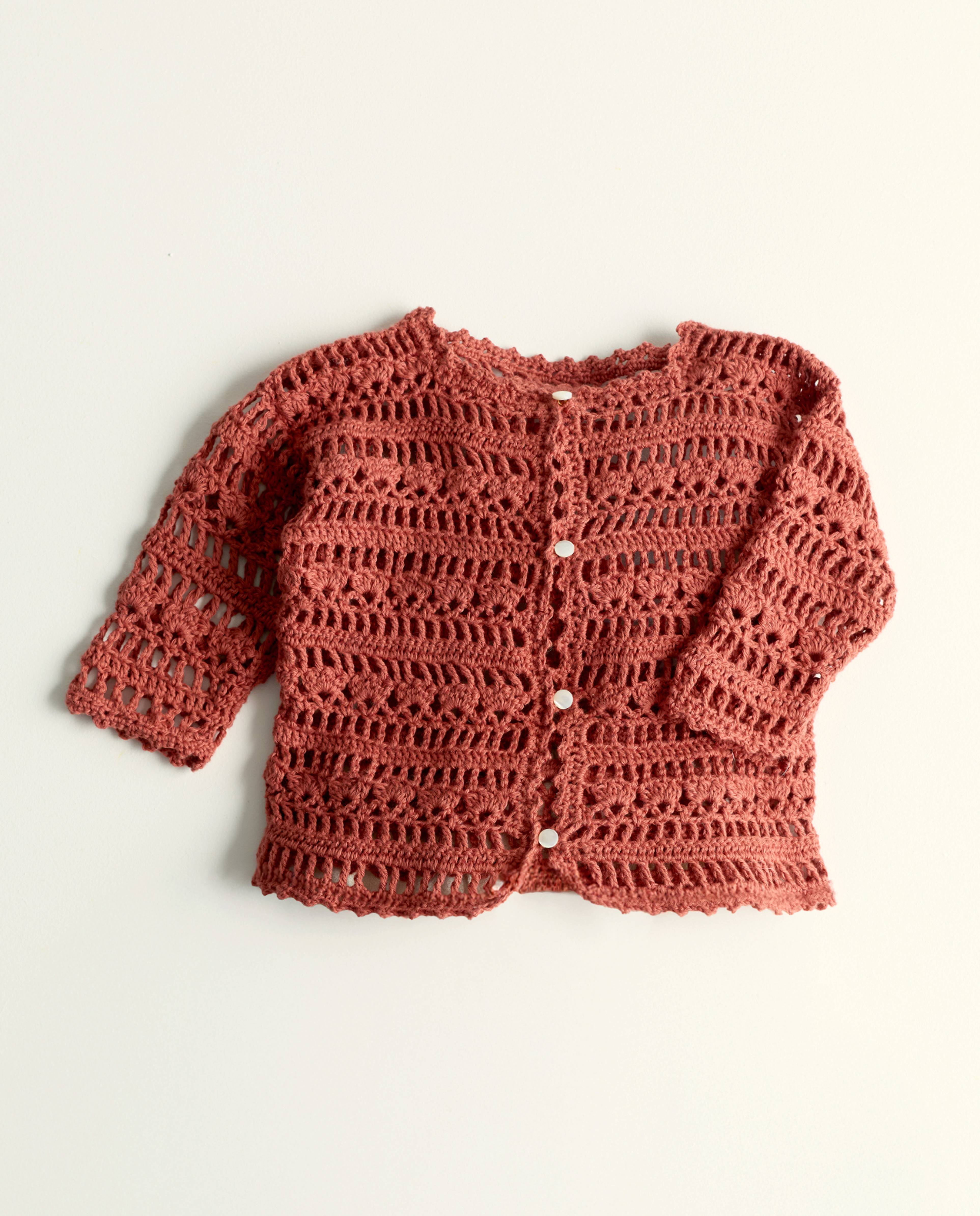 Modèle Layette Gilet Laureline