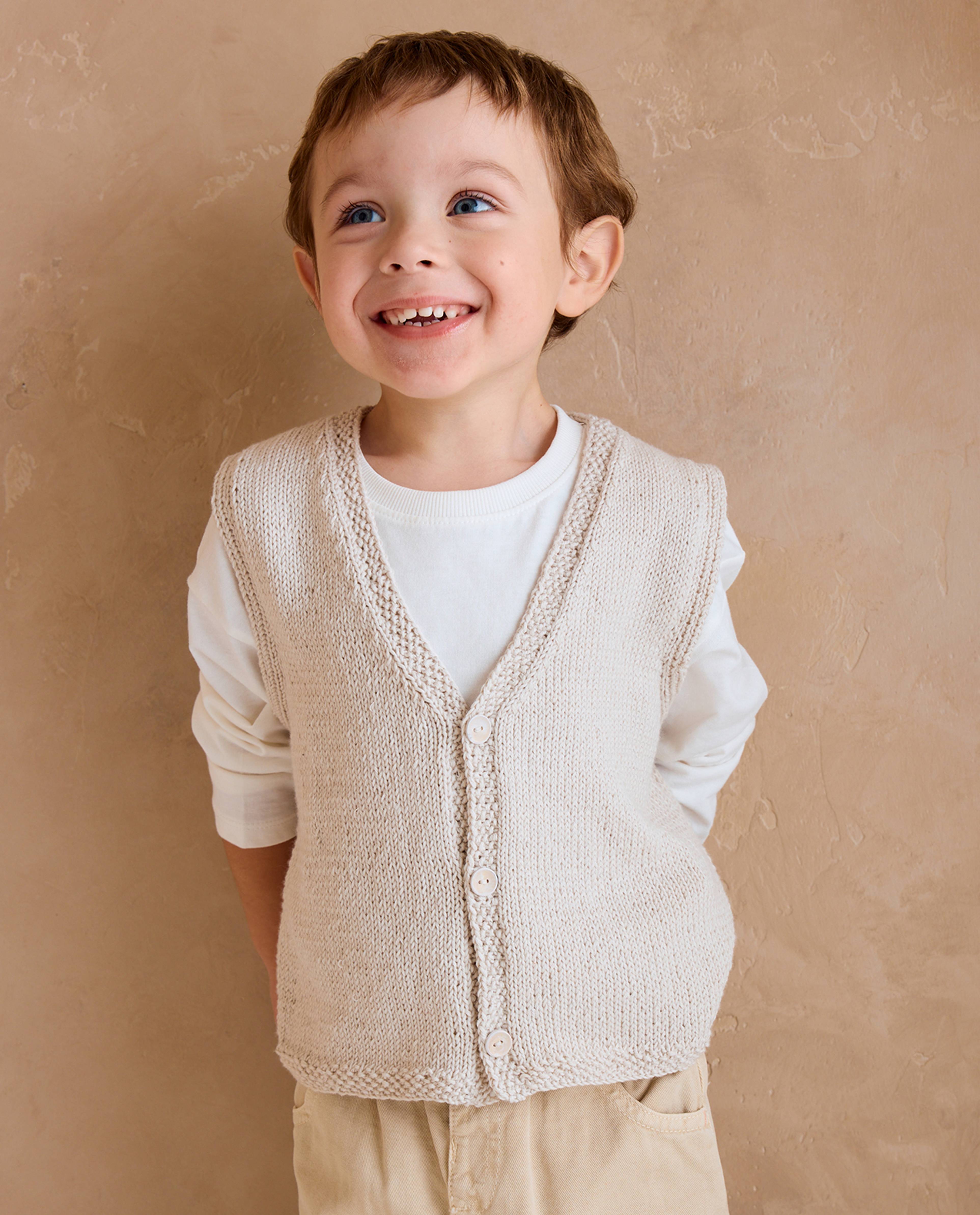 Modèle Enfant Gilet Sans Manche Firmin