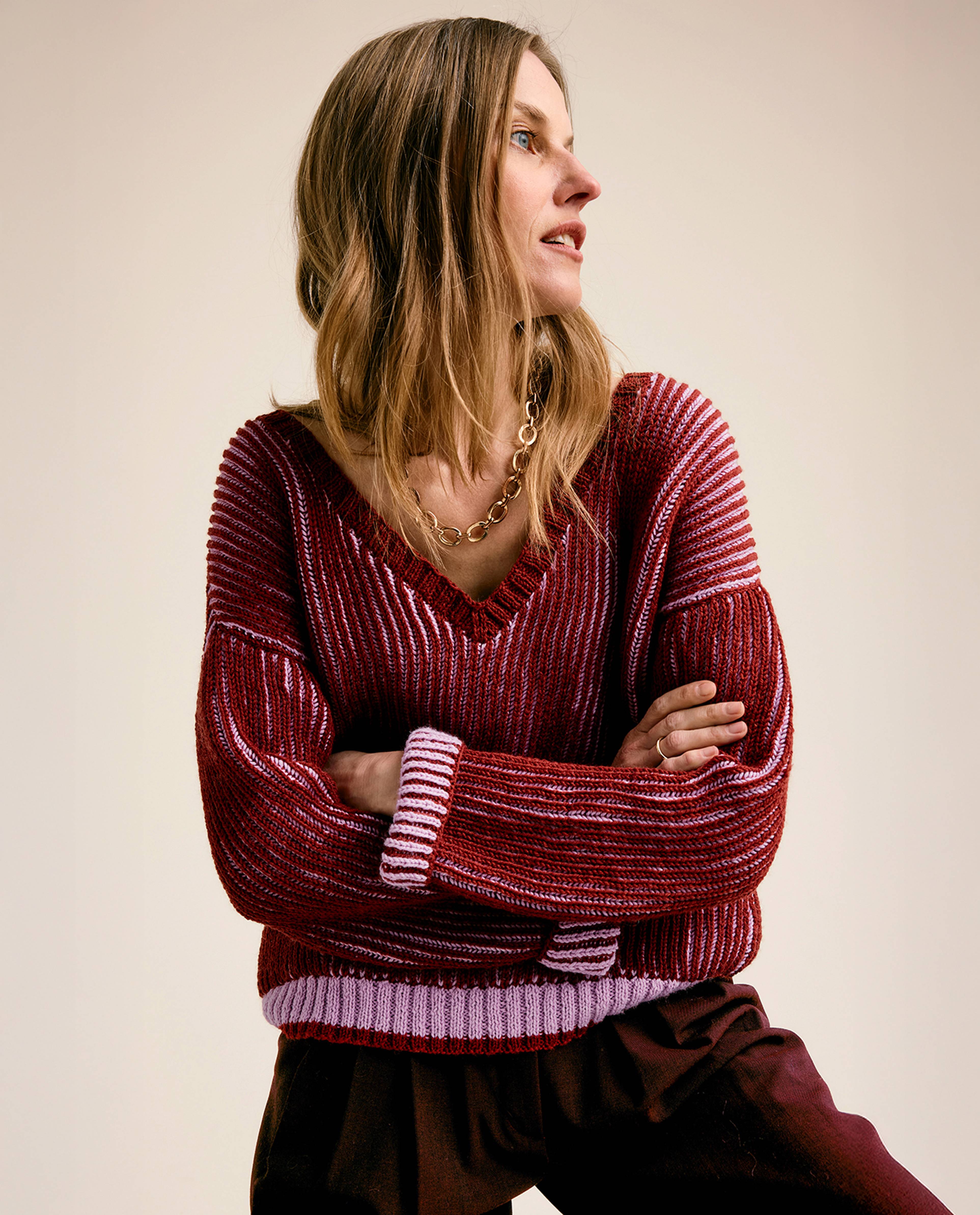 Modèle Pull Femme Queen