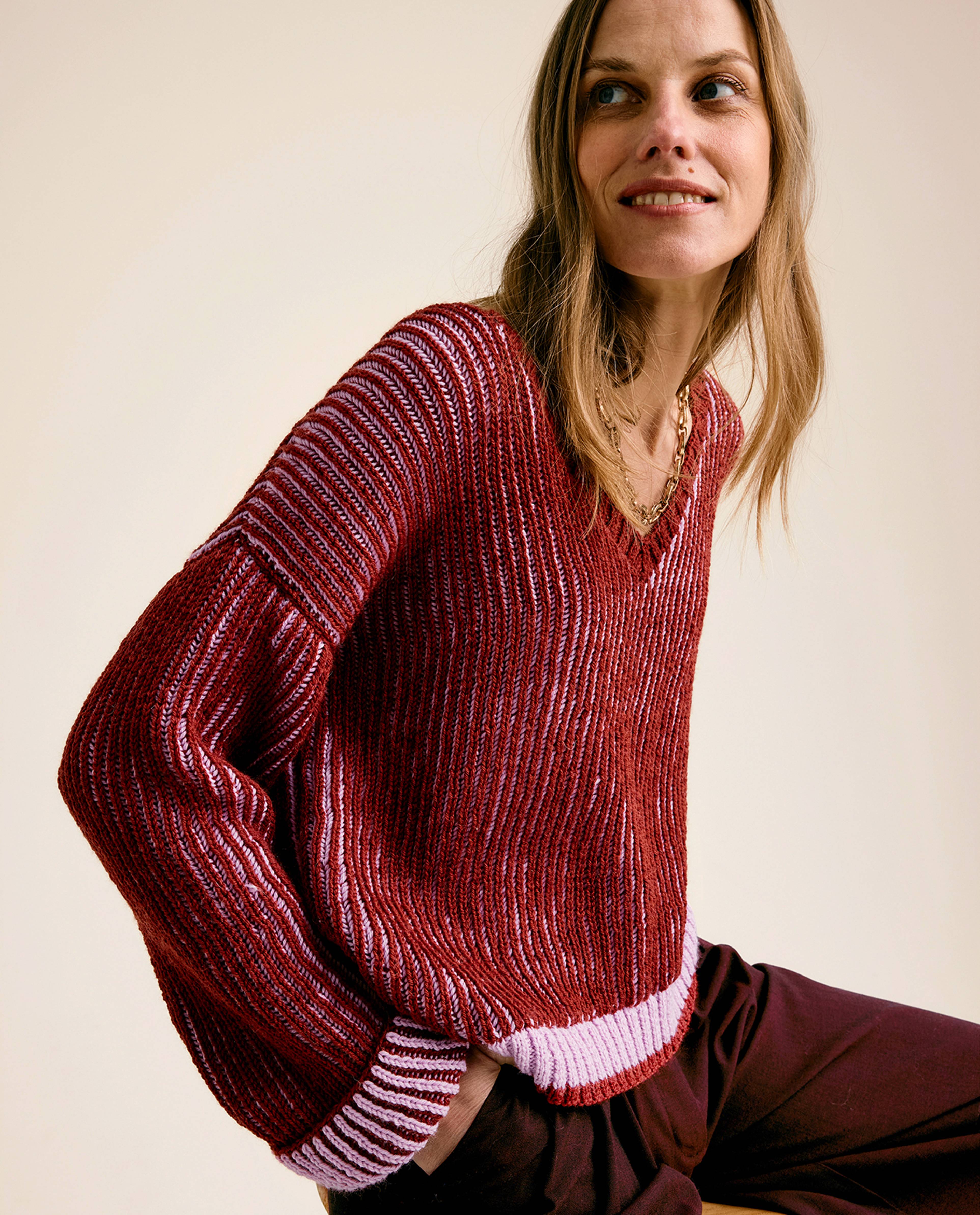 Modèle Pull Femme Queen