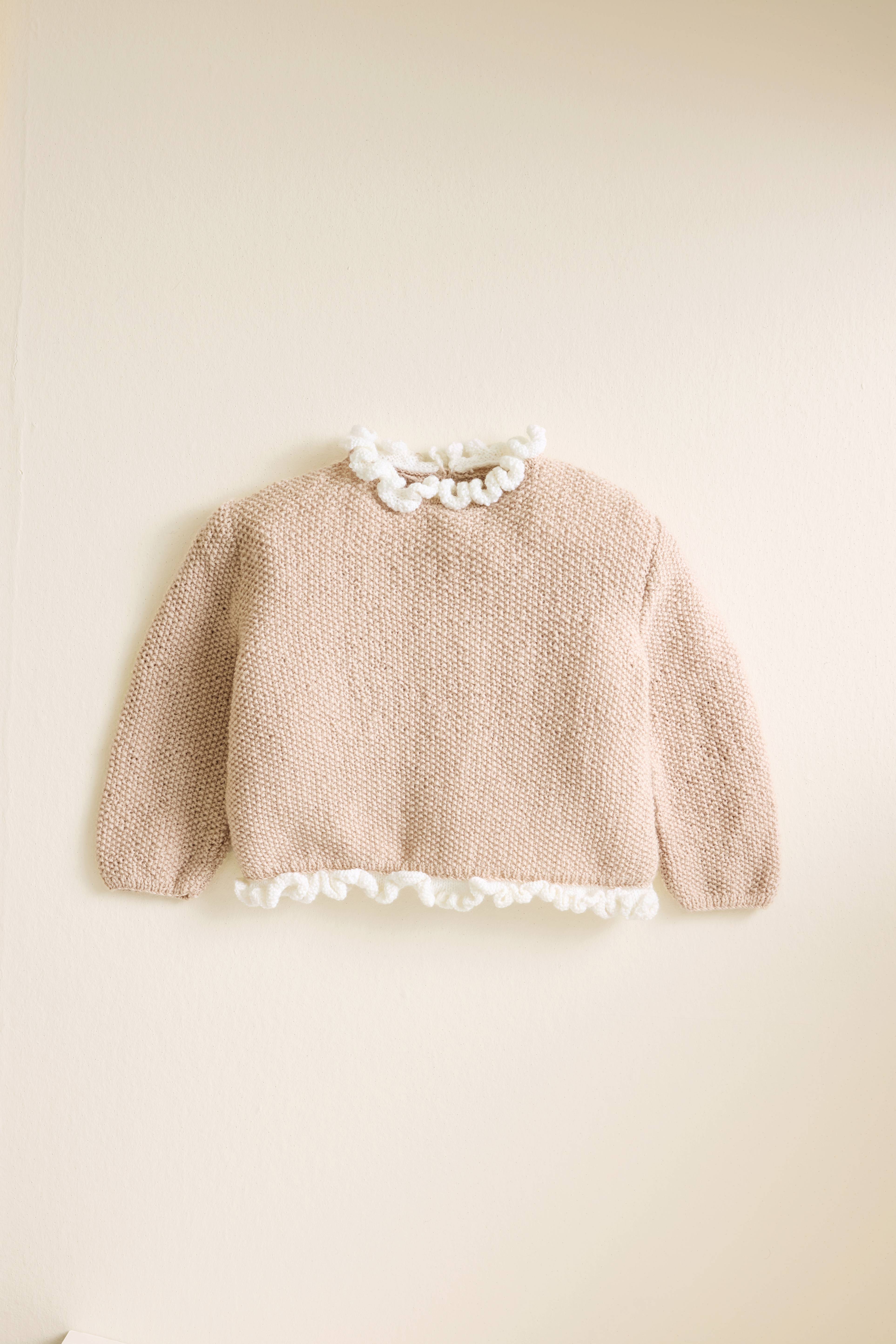 Modèle Pull Enfant Soizic