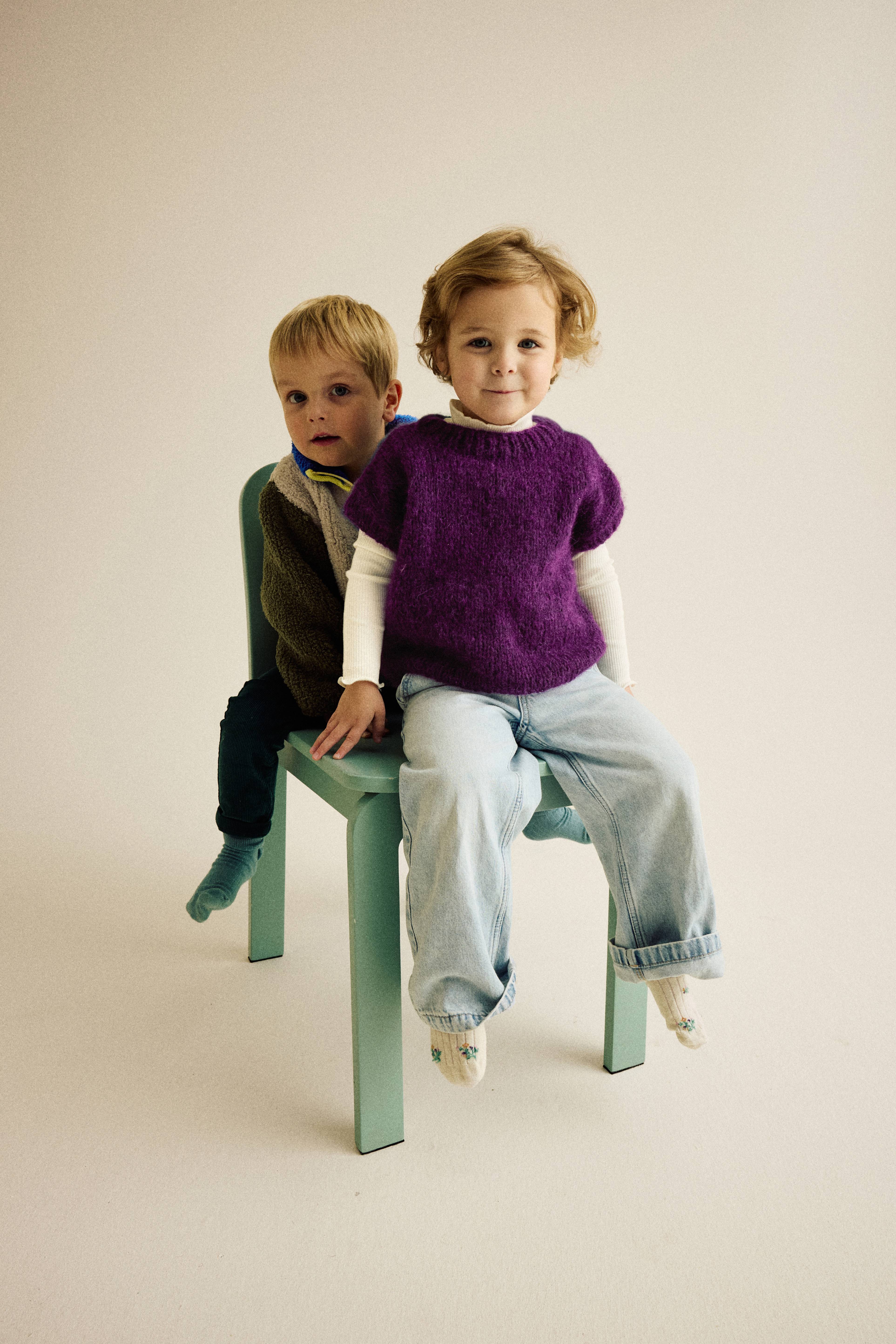 Modèle Pull Enfant Simone