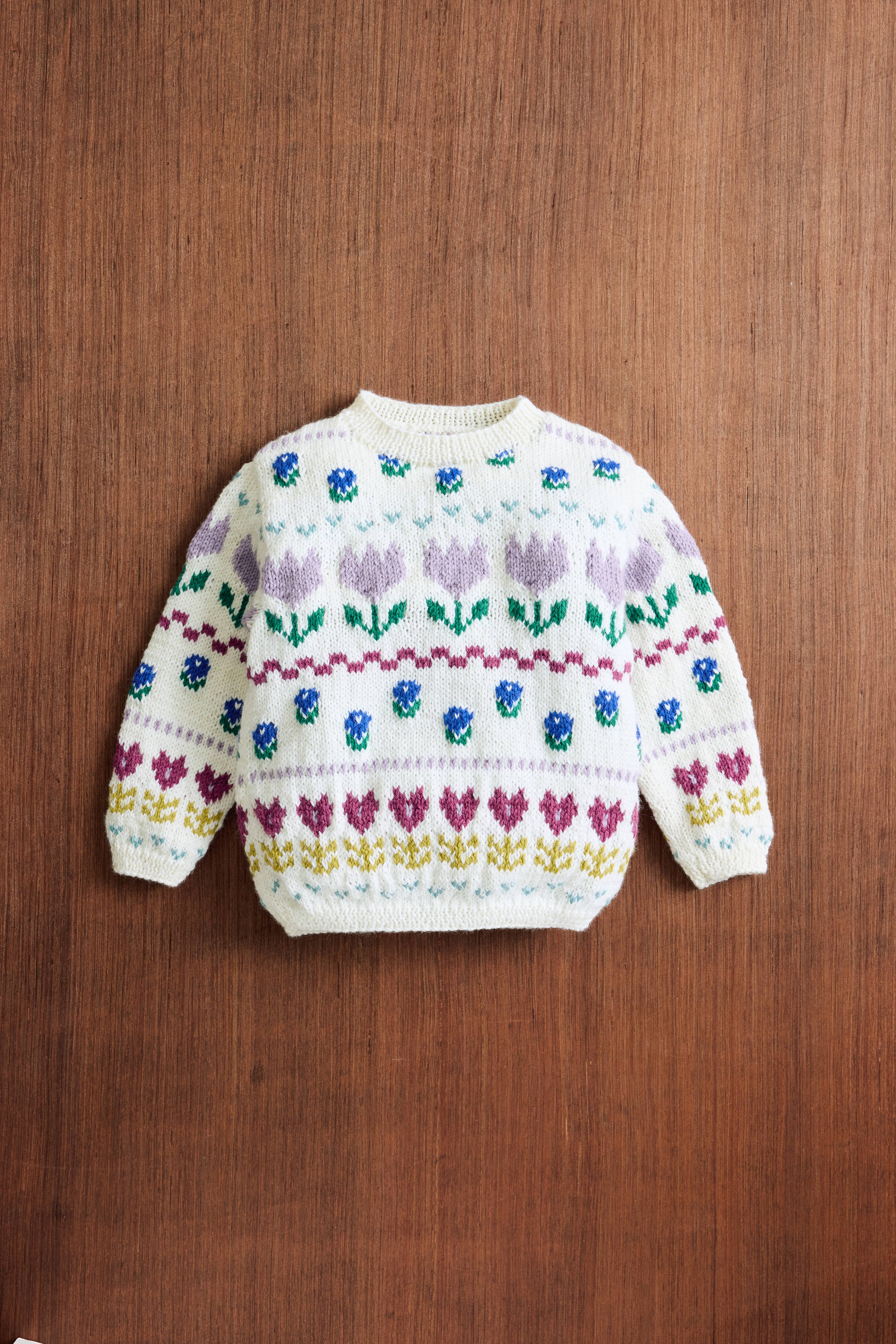 Modèle Pull Enfant Suzette