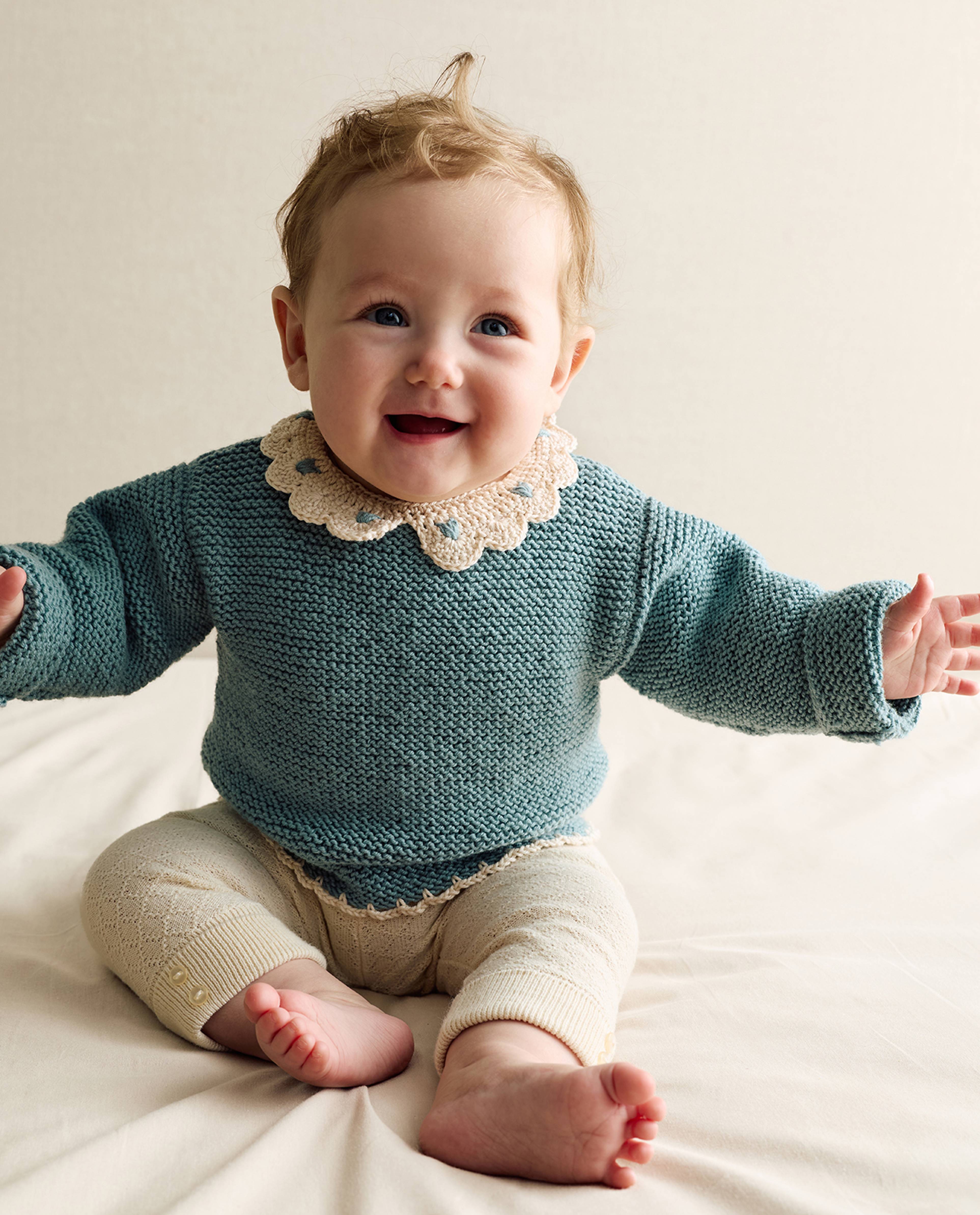 Violet Baby Sweater Pattern