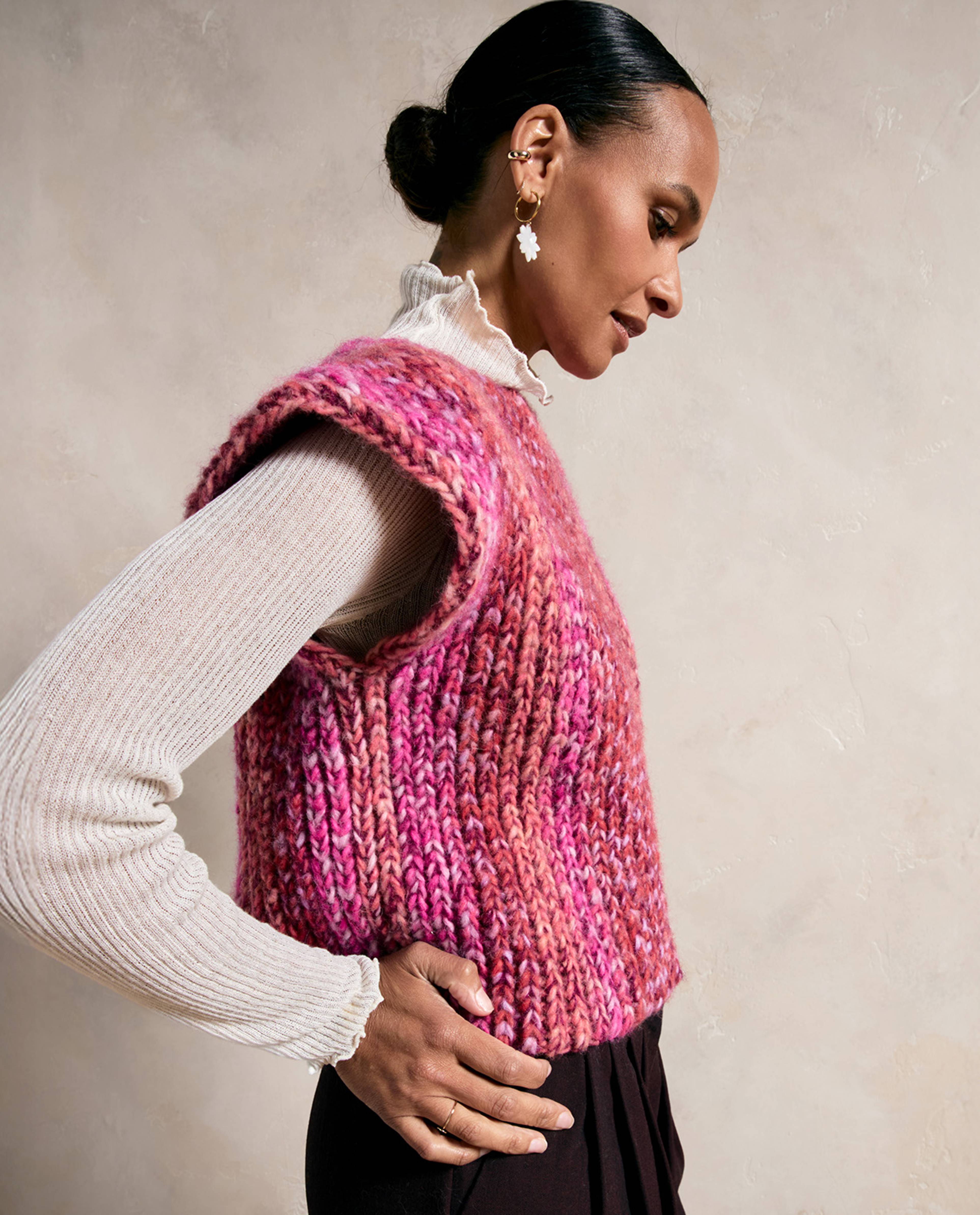 Mouwloos damestrui model Adela