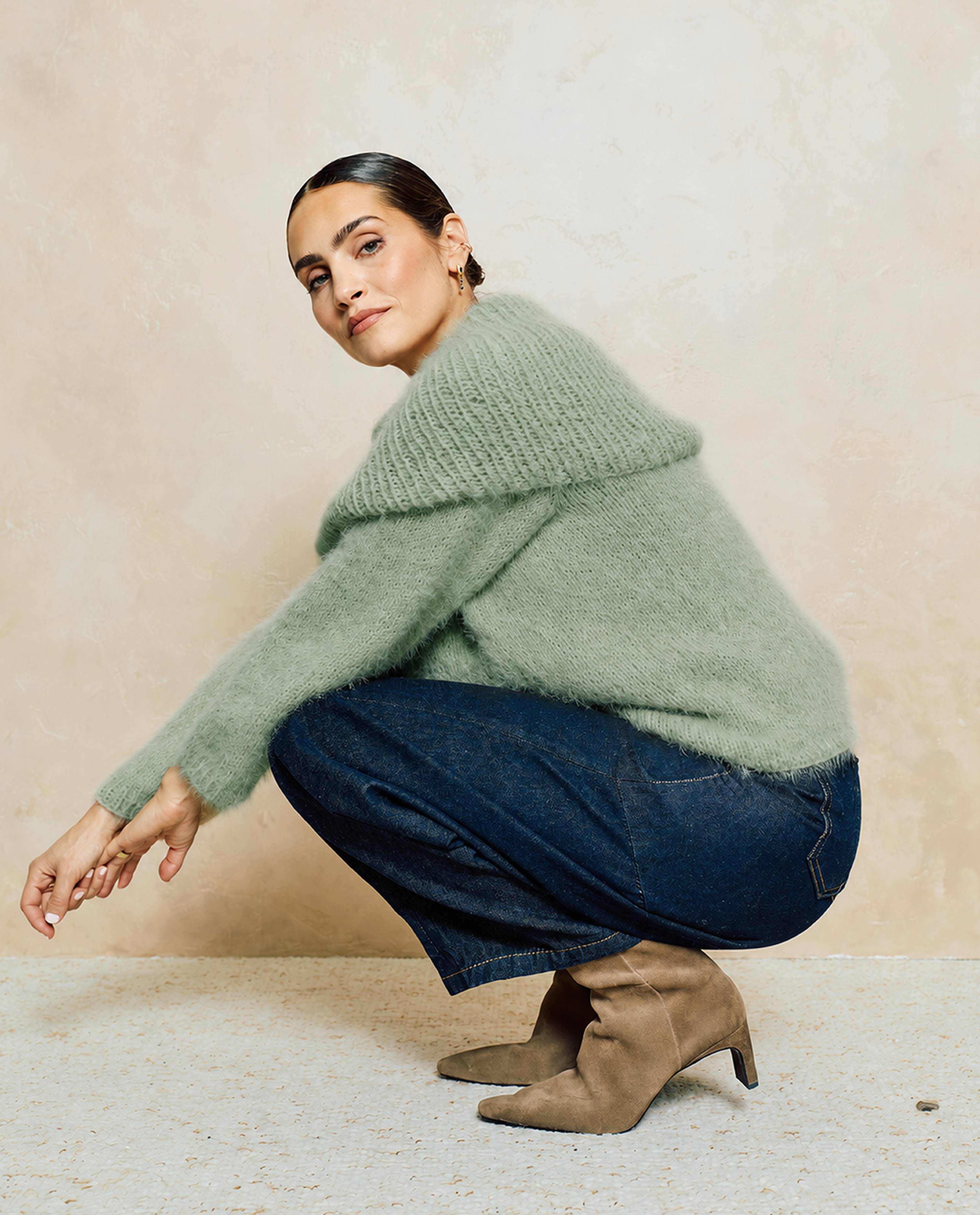 Modèle Pull Femme Brume