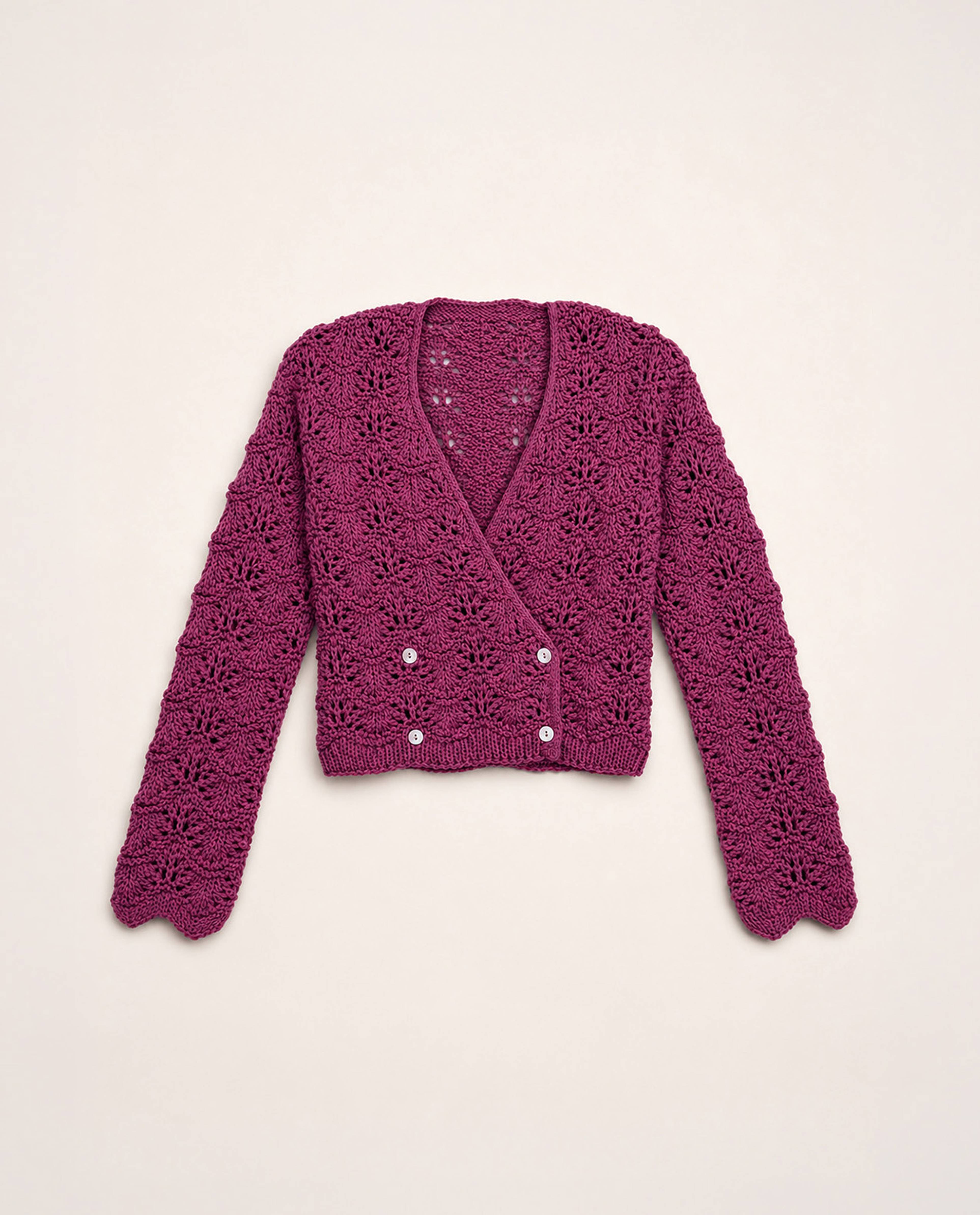 Modèle Gilet Femme Brunelle