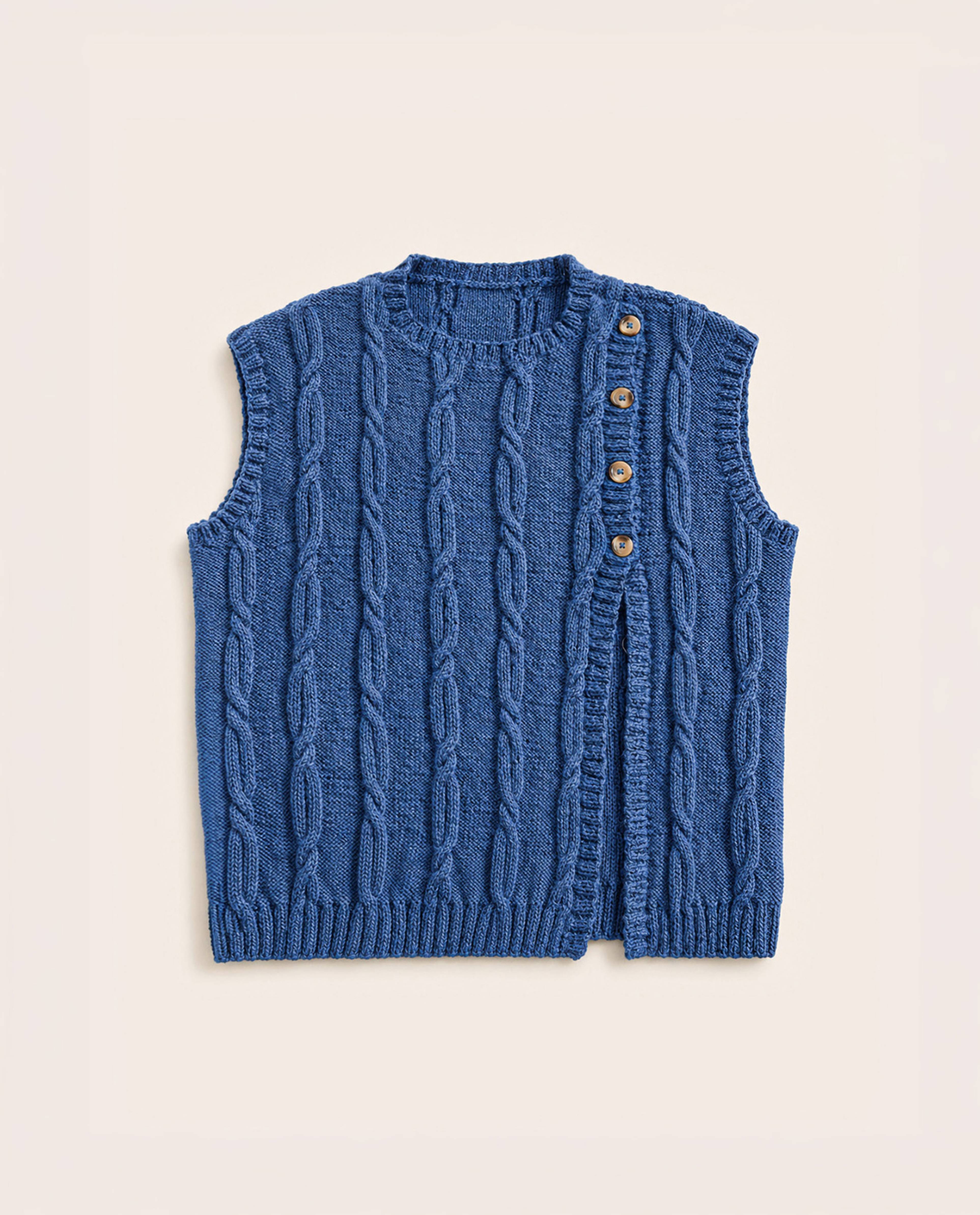 Modèle Pull Sans Manche Femme Cora