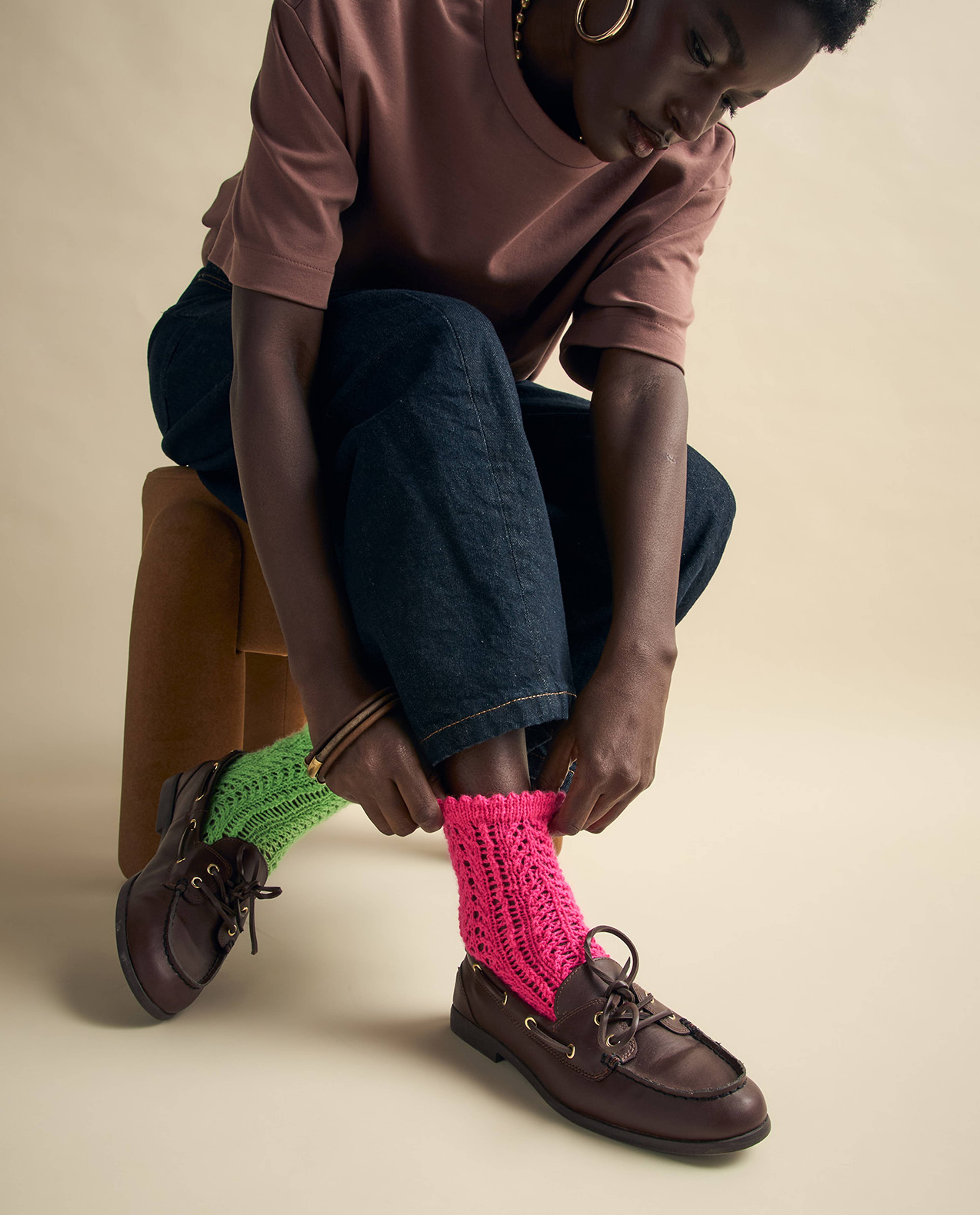 Modèle Accessoire Chaussettes Emma