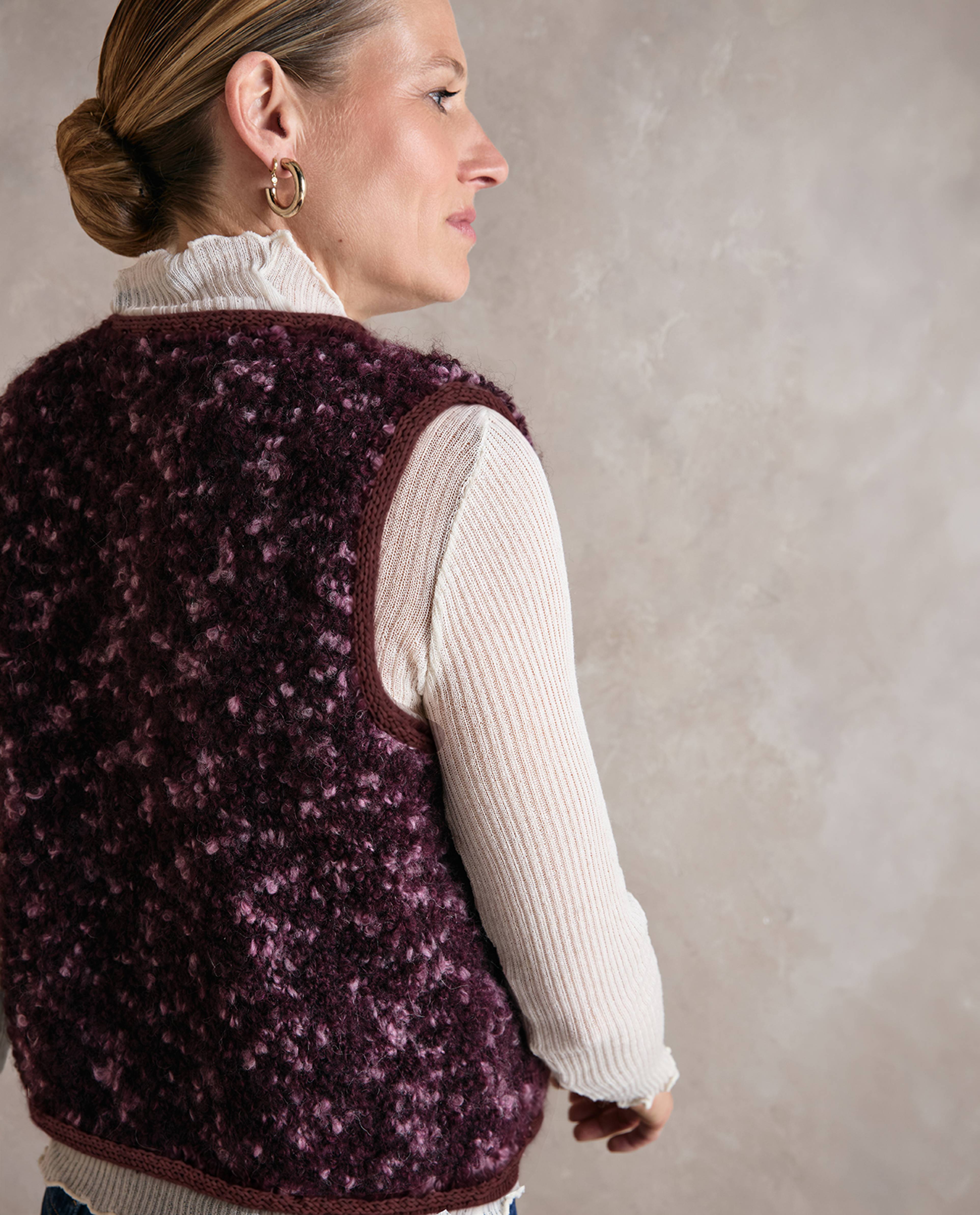 Modèle Gilet Femme Sans Manche Cléo