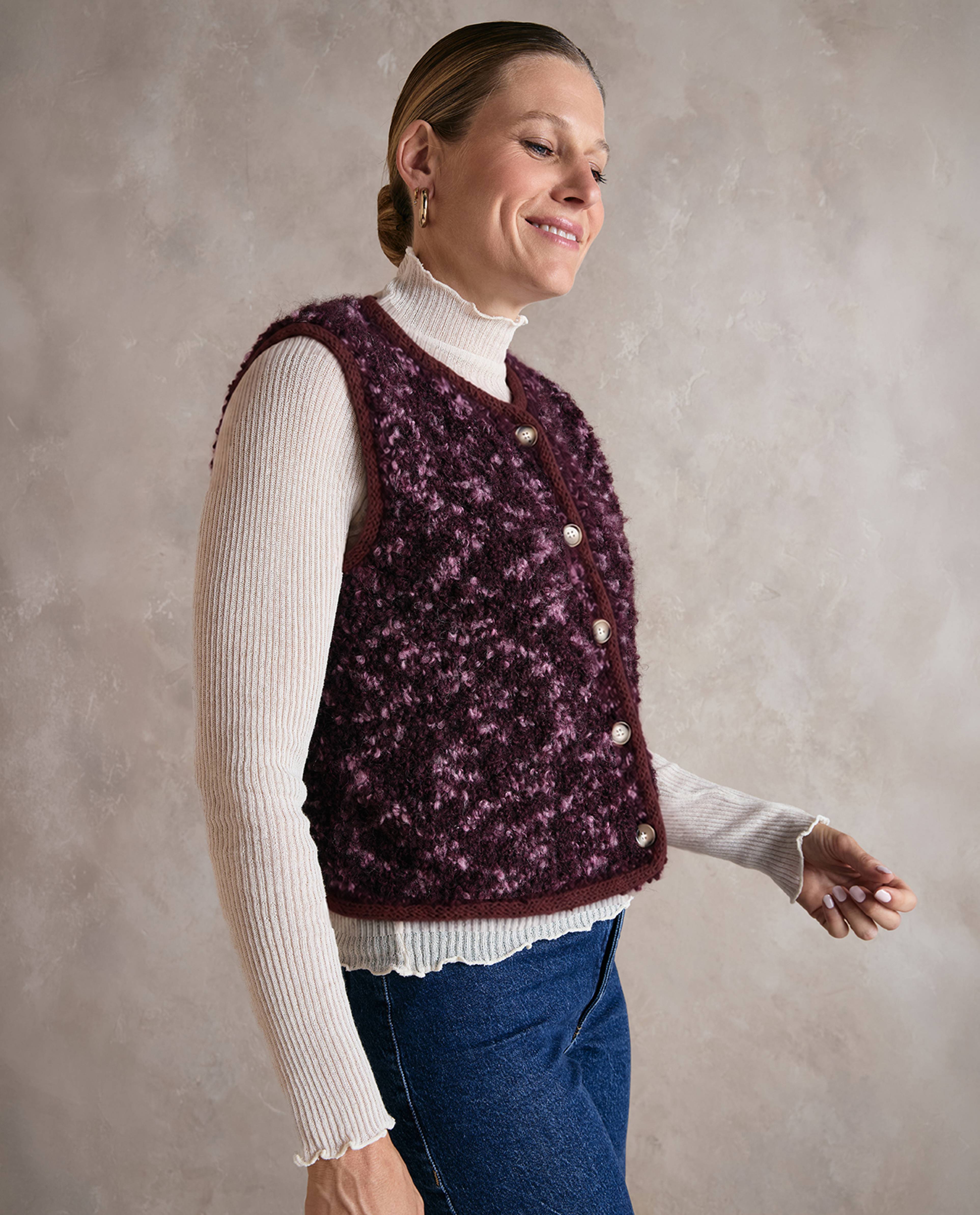 Modèle Gilet Femme Sans Manche Cléo