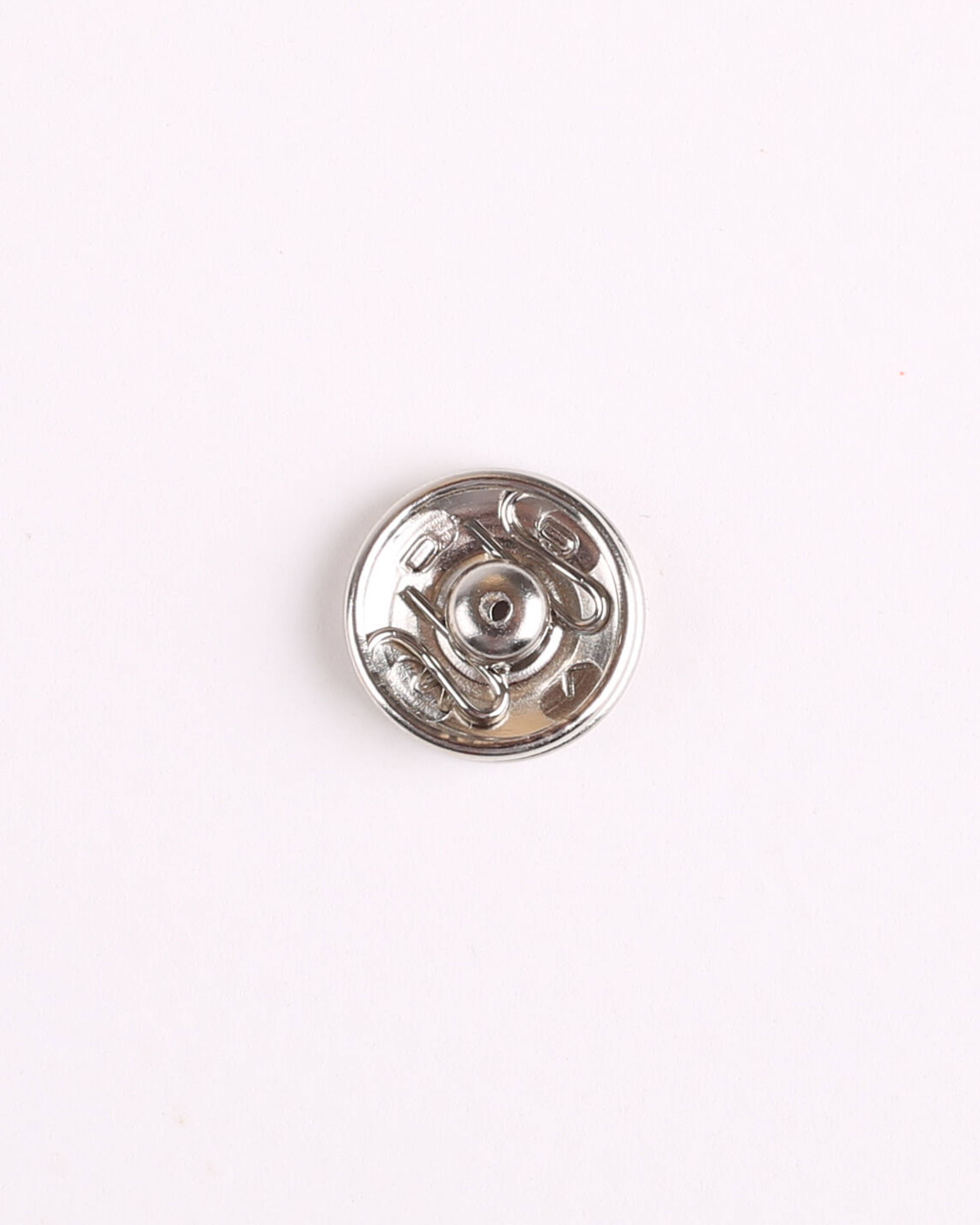 Pressions Nickel - Carte De 6 - 13mm