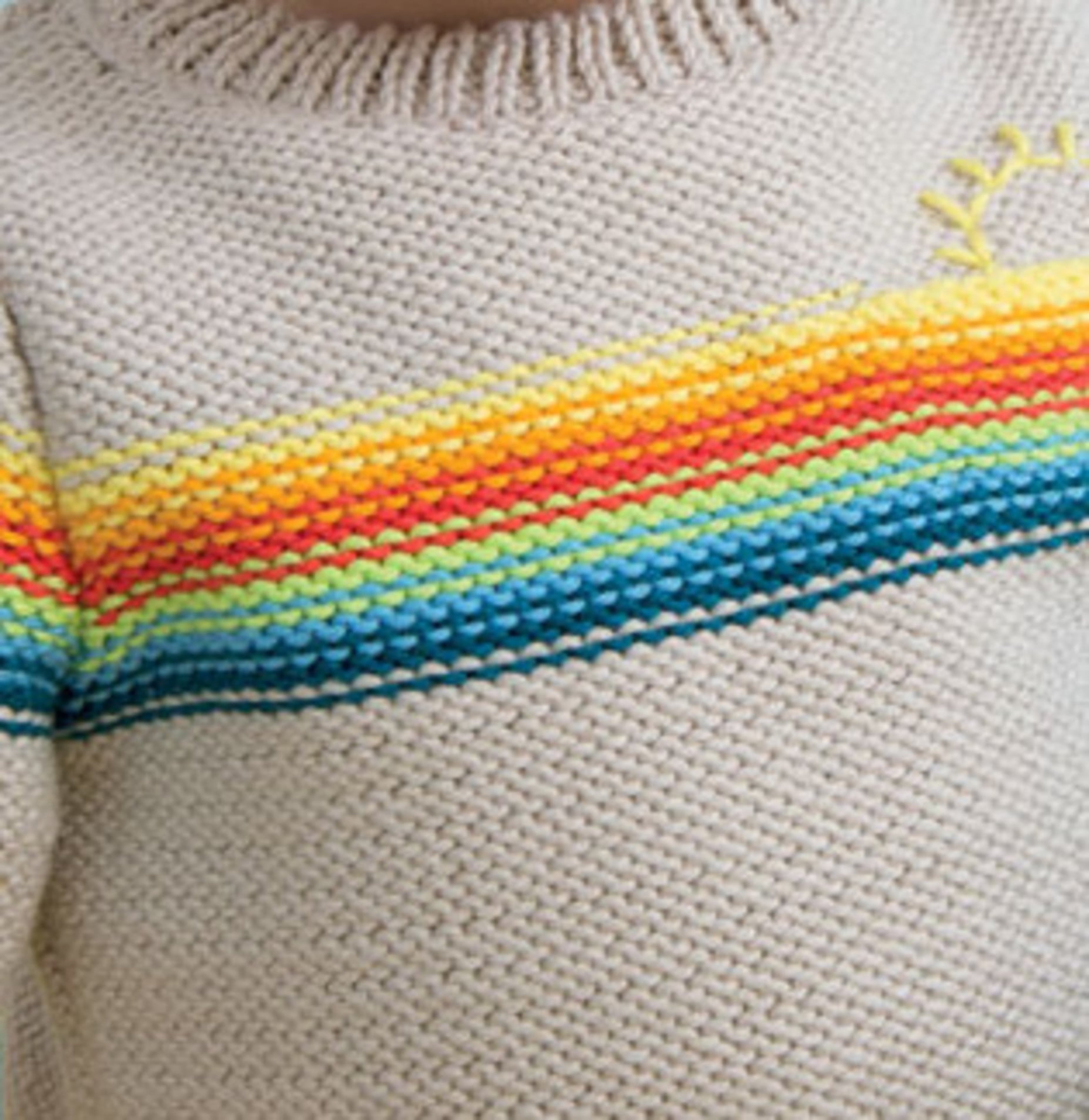 Rainbow Baby Cardigan Pattern