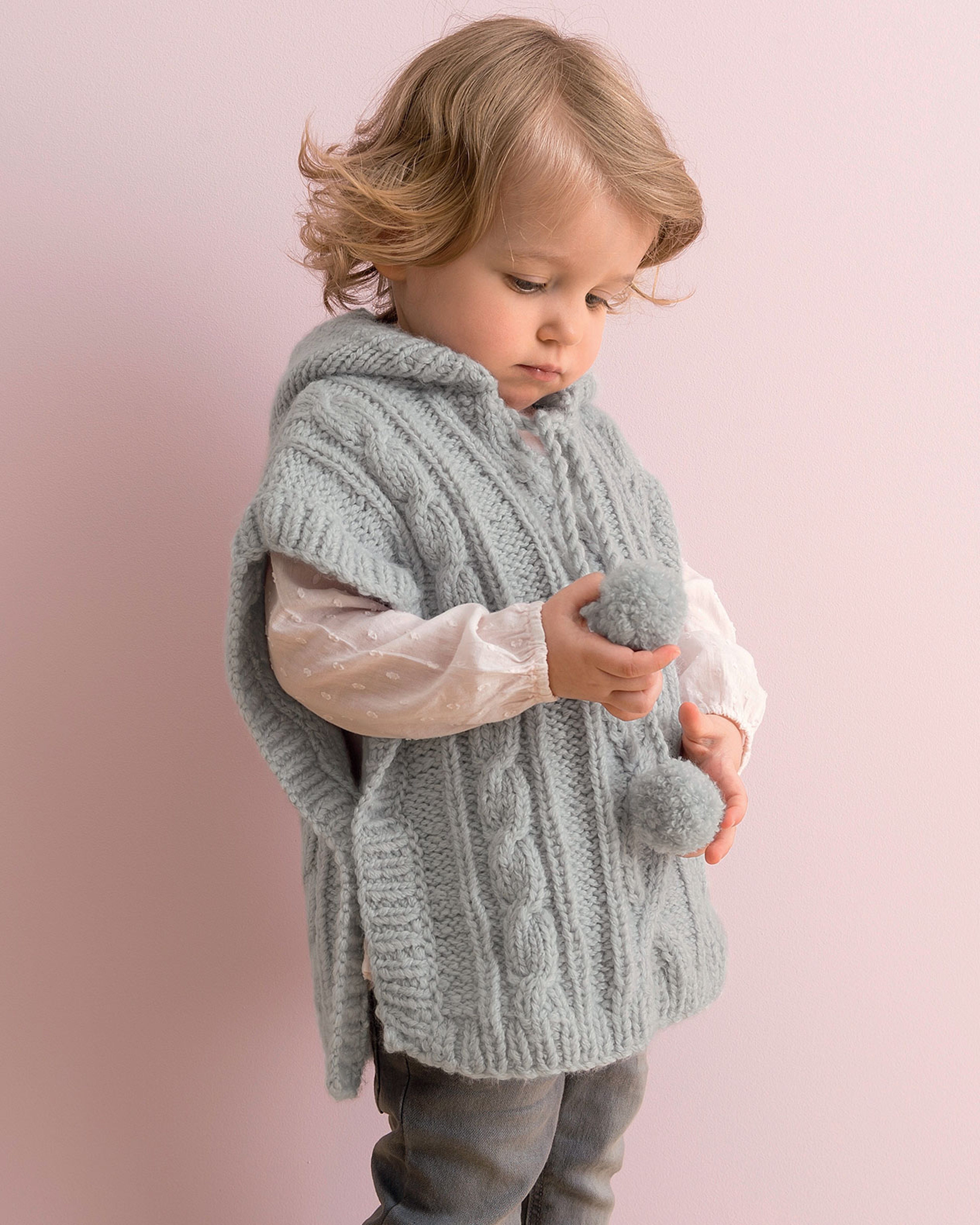 Albane Girl Poncho Pattern