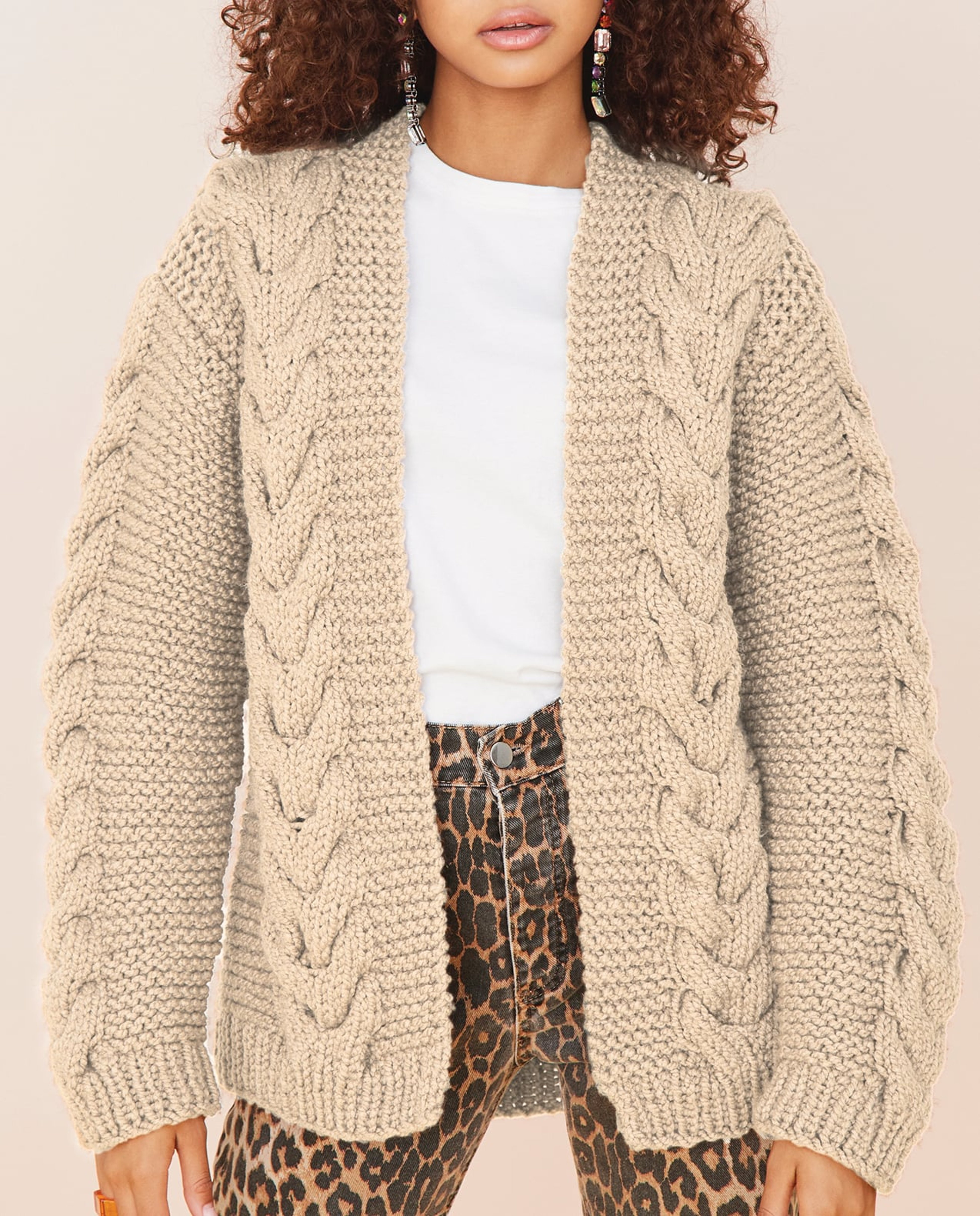 Modèle Femme - Gilet Louison Bordeaux