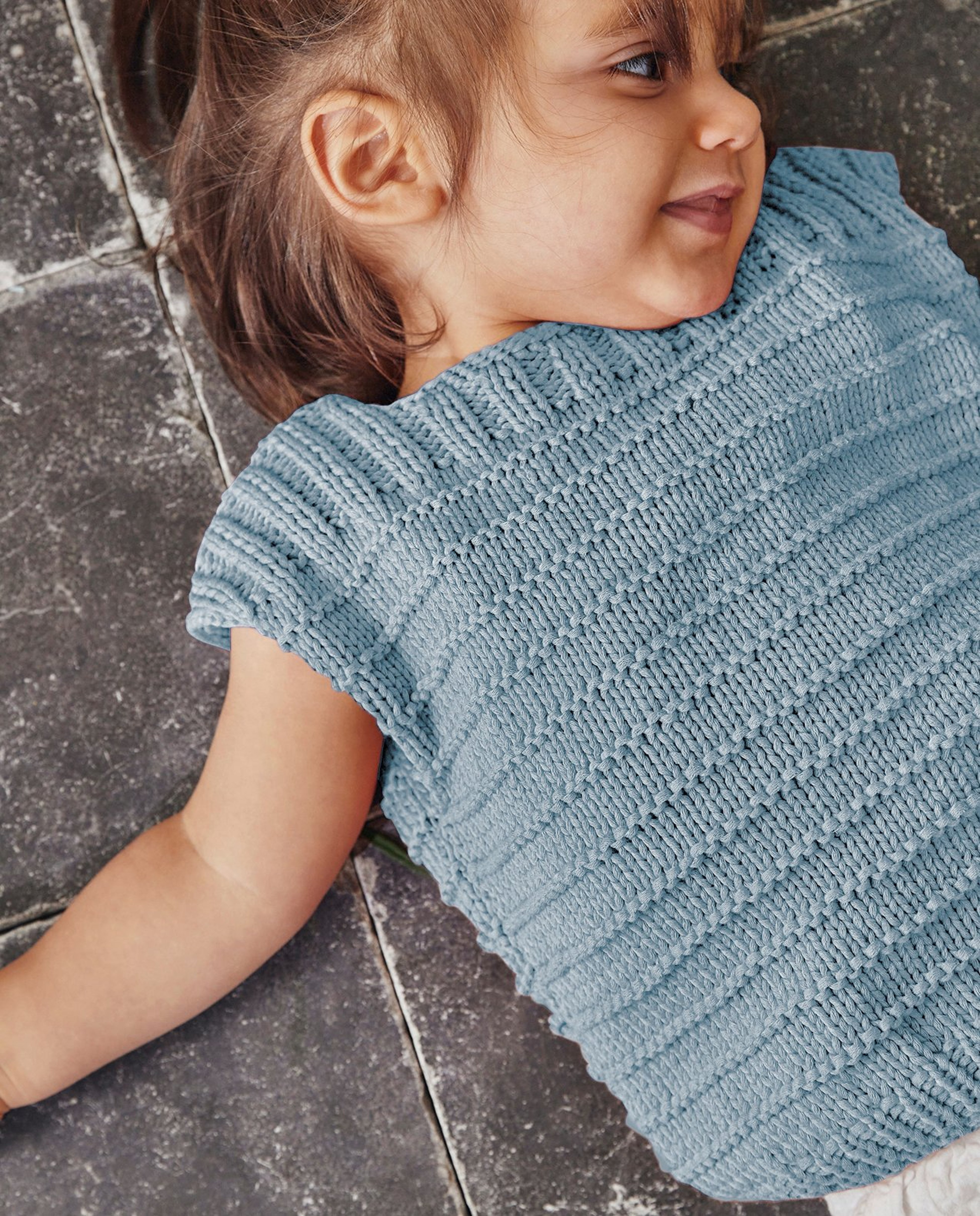 Modèle Pull Fille Vallie Phil Green