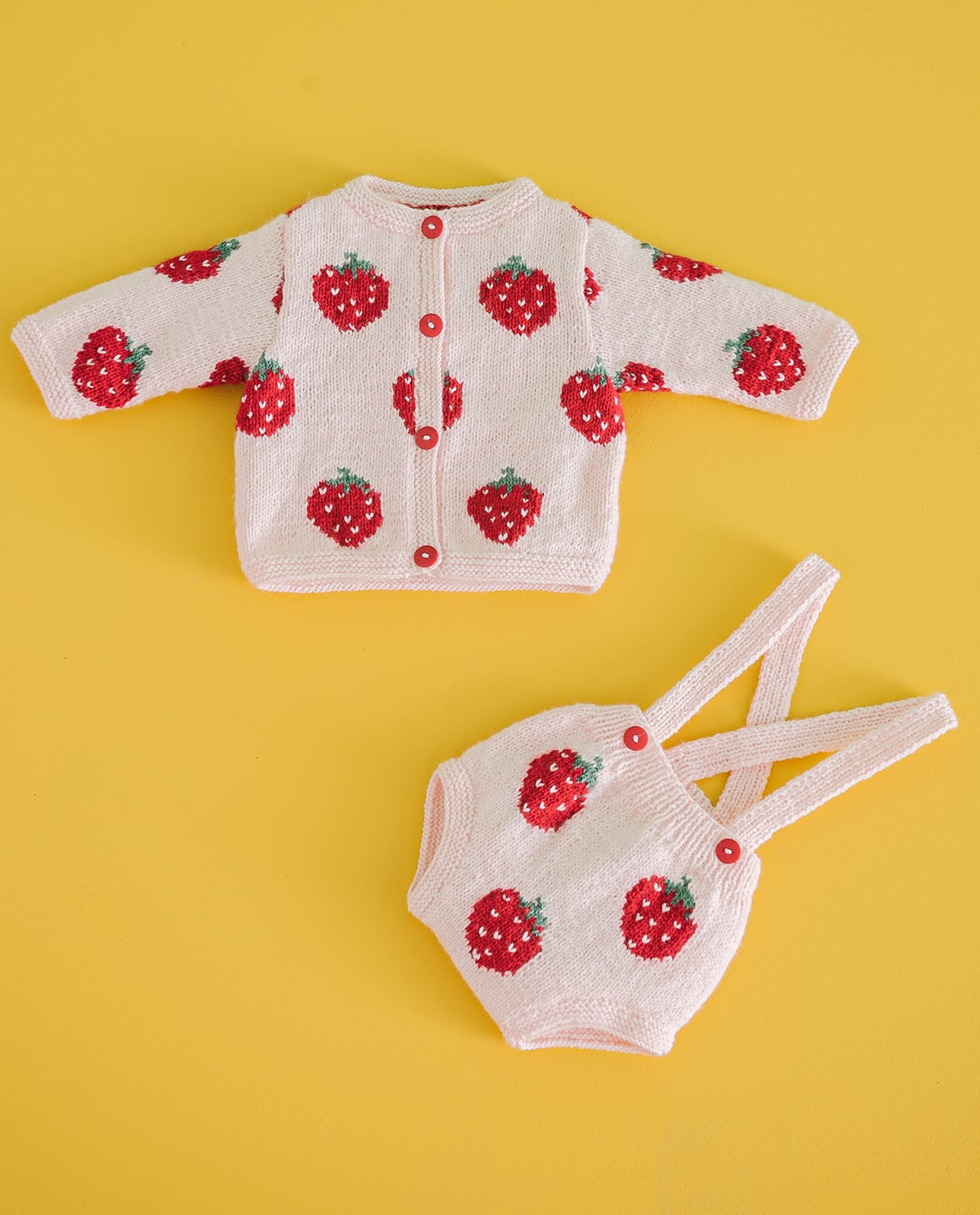 Baby Set Pattern - Cardigan-Romper