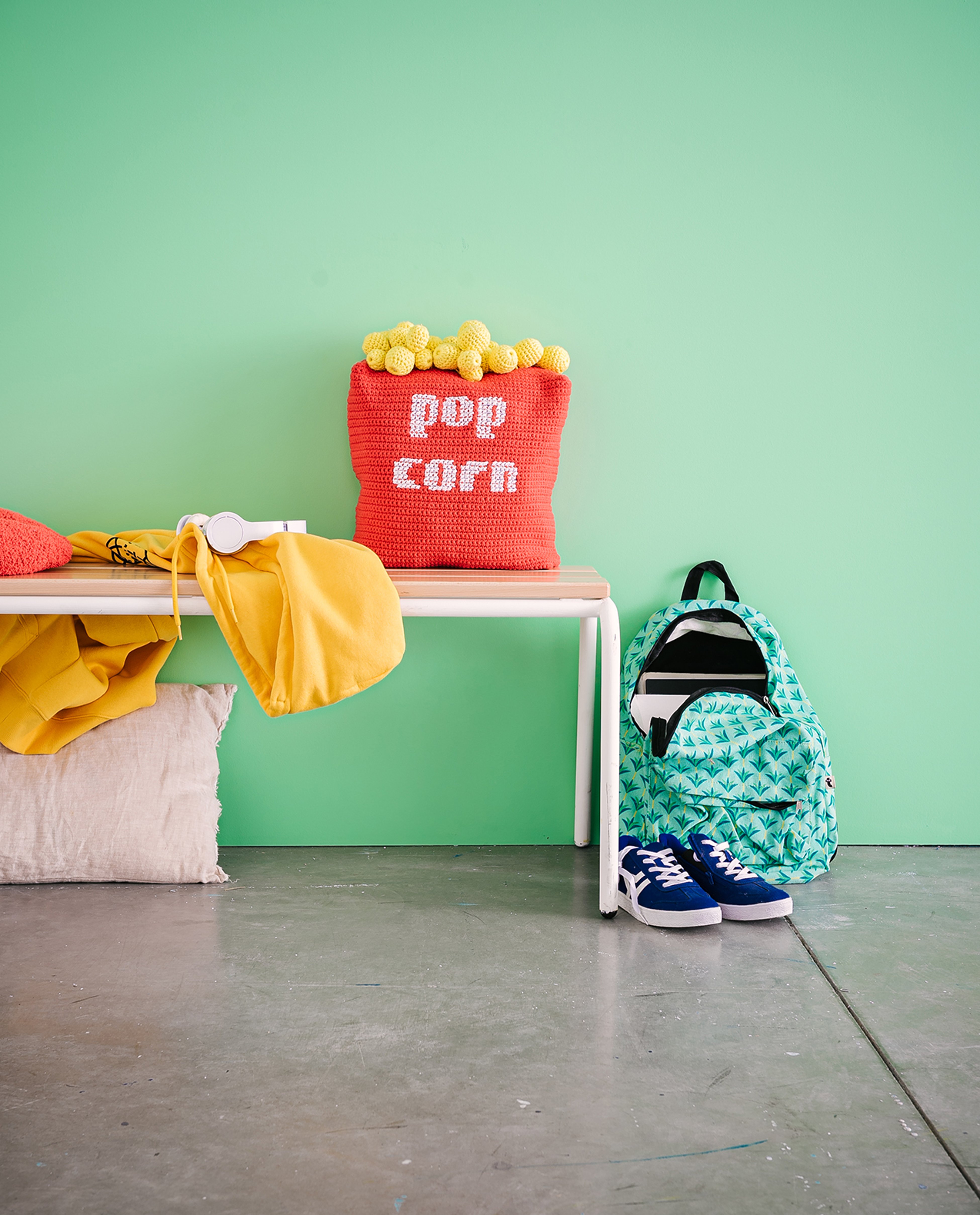 Decoratiemodel - Popcorn Kussen