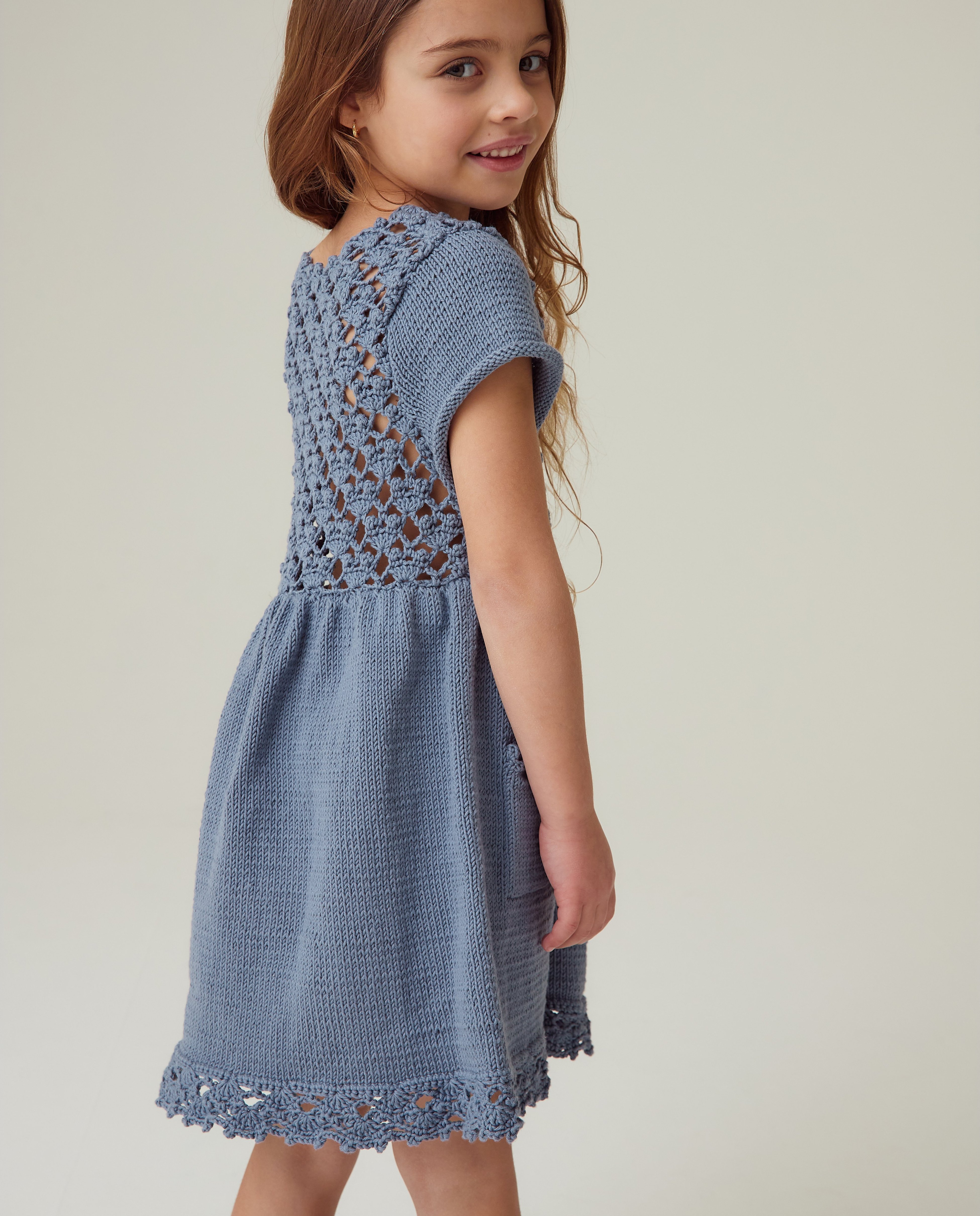 Léa Girl's Dress Pattern Phil Ecocoton