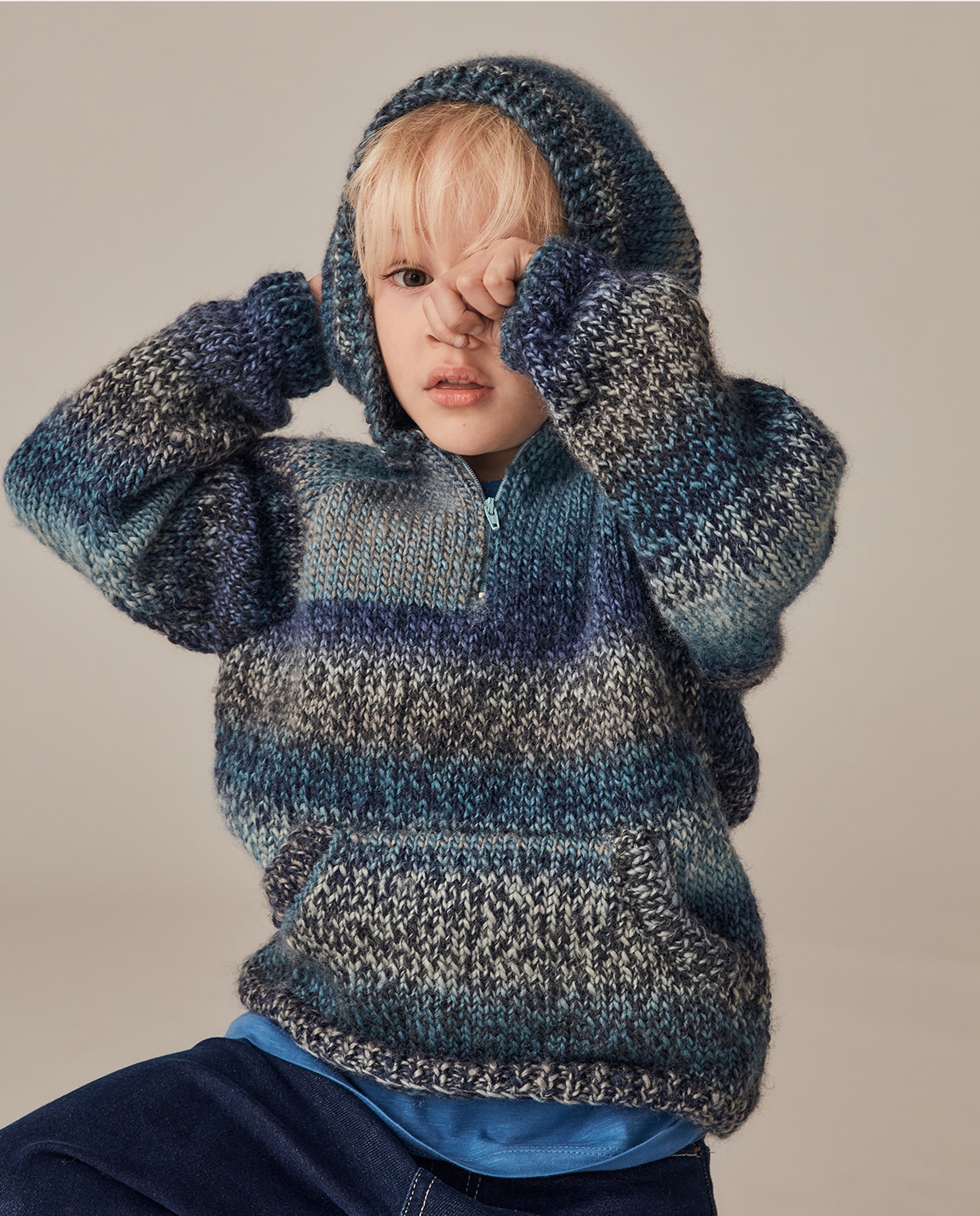 Modèle Pull Garçon Matéo Phil Mikado